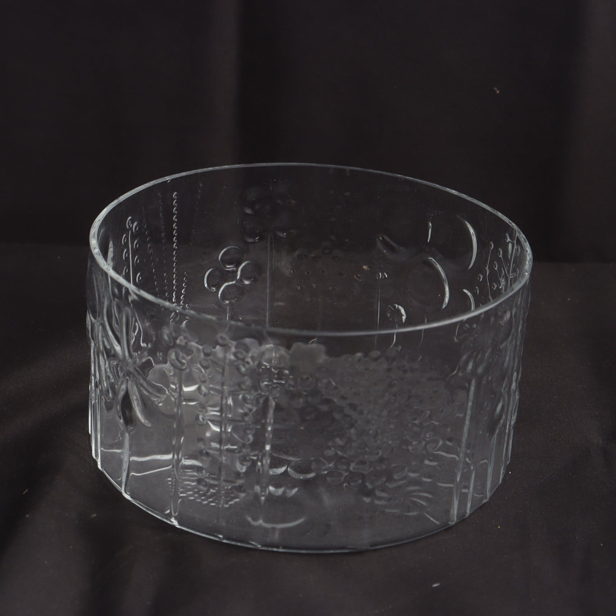 Skål, glas, ”Flora”, Oiva, Toikka, Nuutajärvi