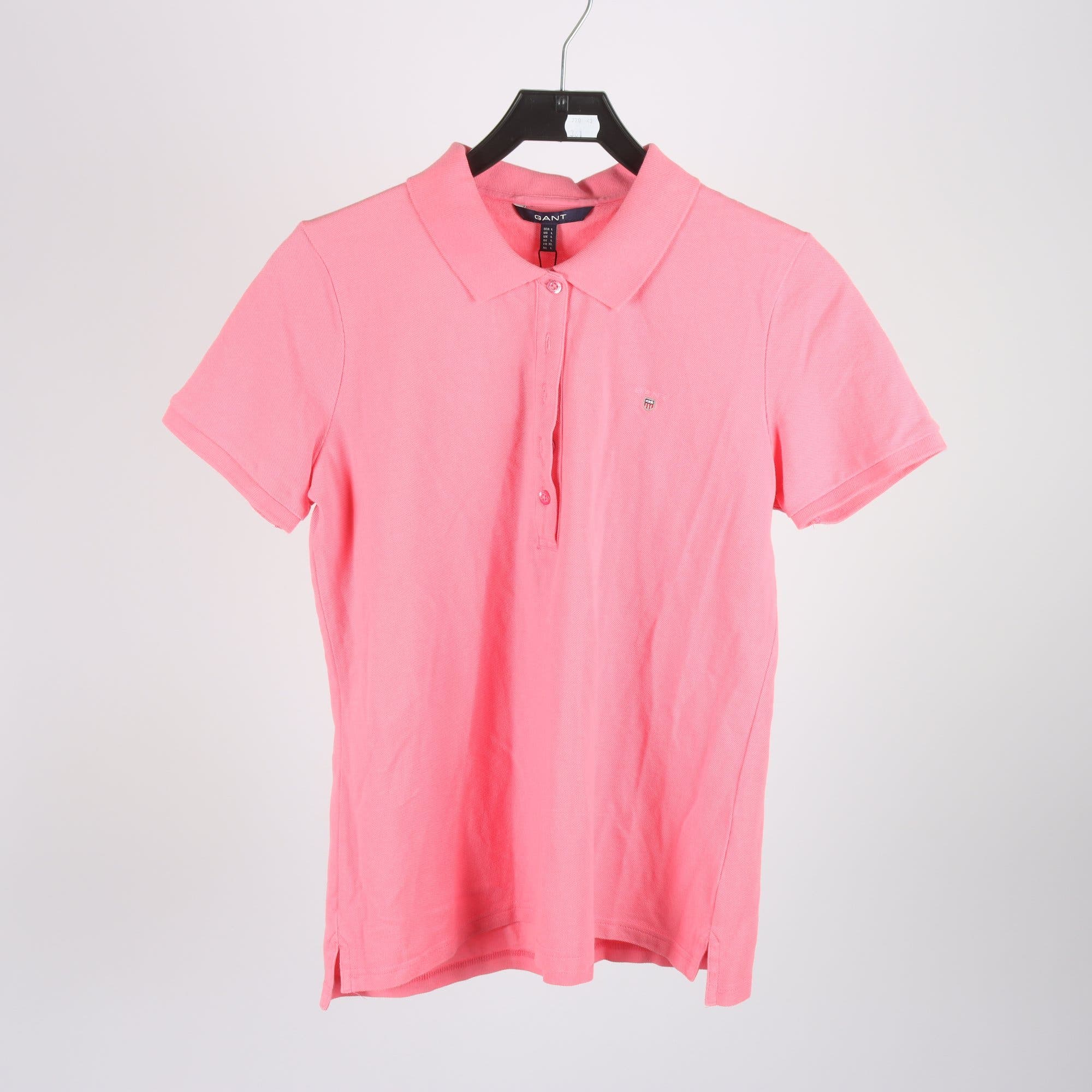 Piké, Gant, rosa, stl. L.