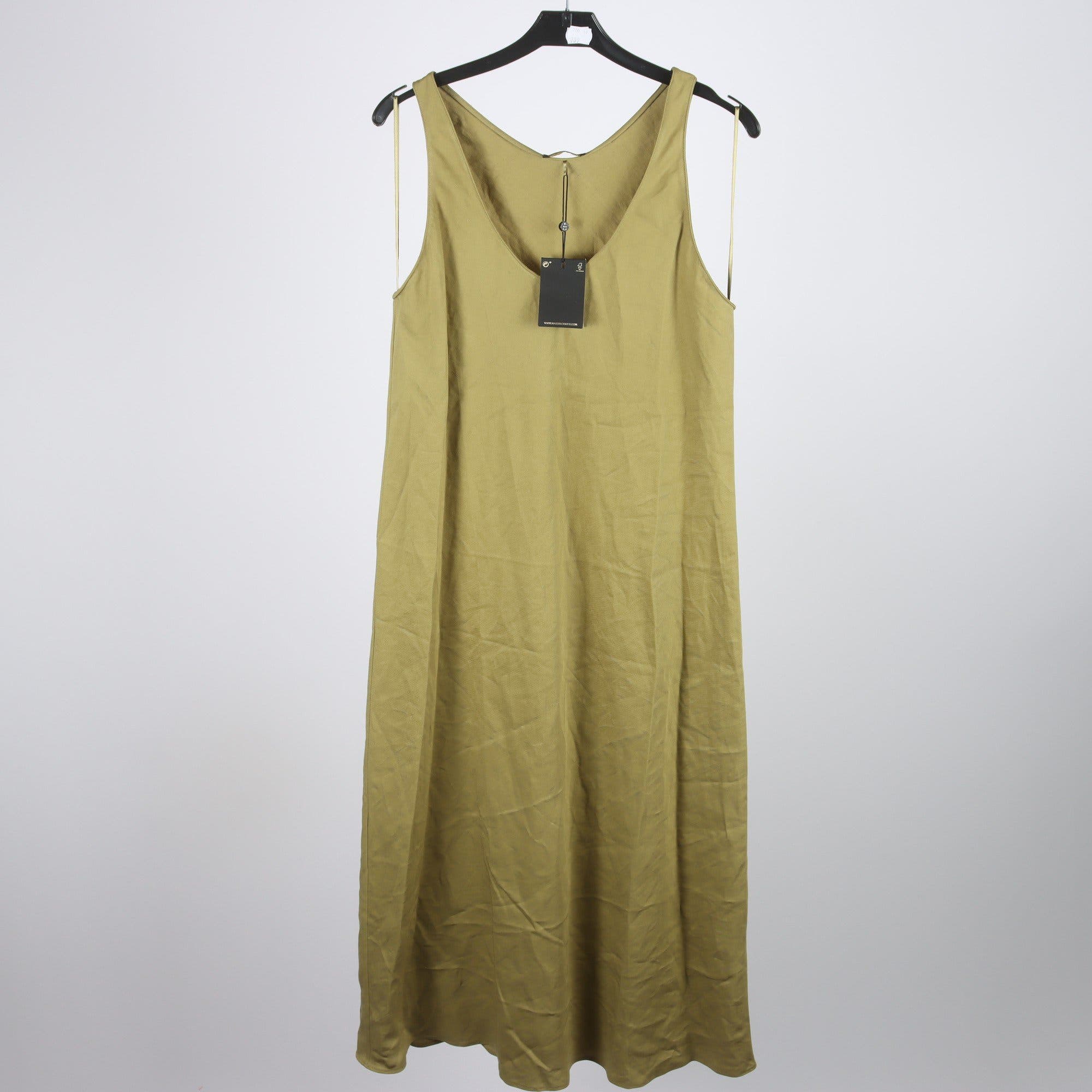 Klänning, Massimo Dutti, grön, stl. M.