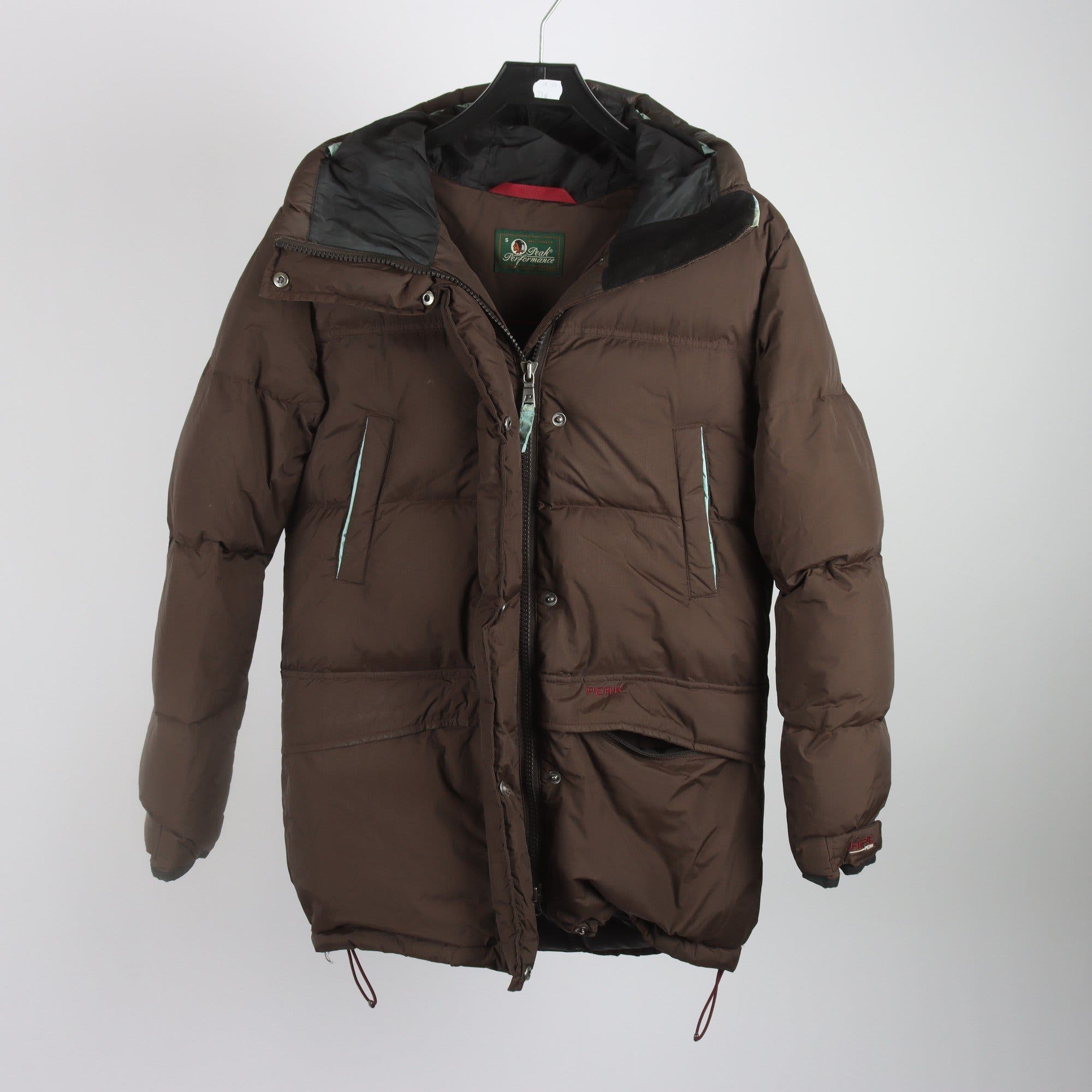 Dunjacka, Peak Performance, brun, stl. S.