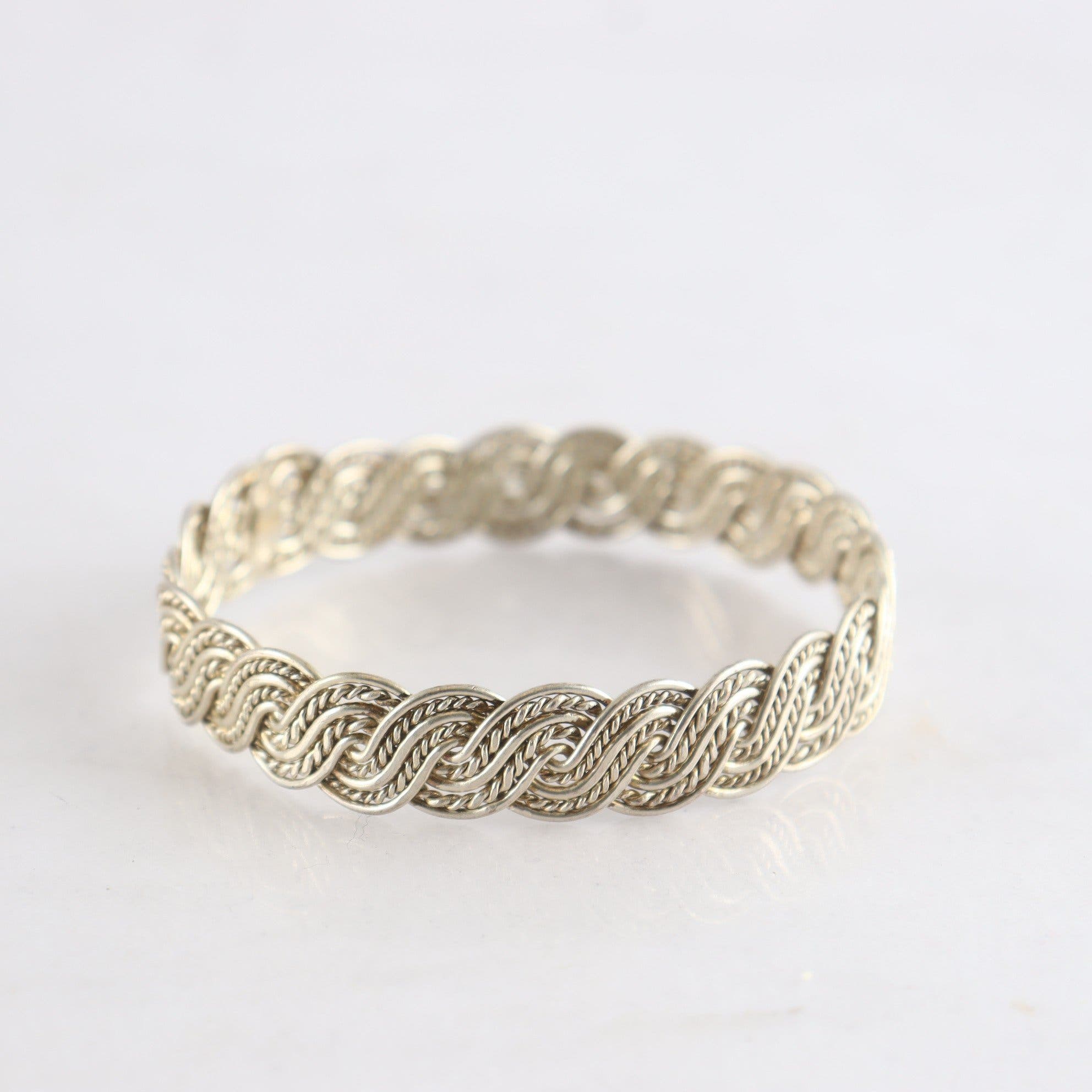 Armring, flätat silver 925