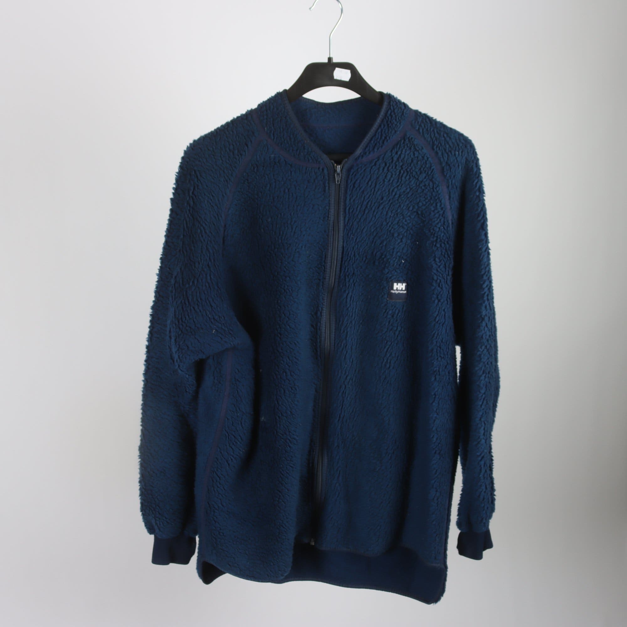 Piletröja, Helly Hansen, blå, fiberpäls, stl. L.