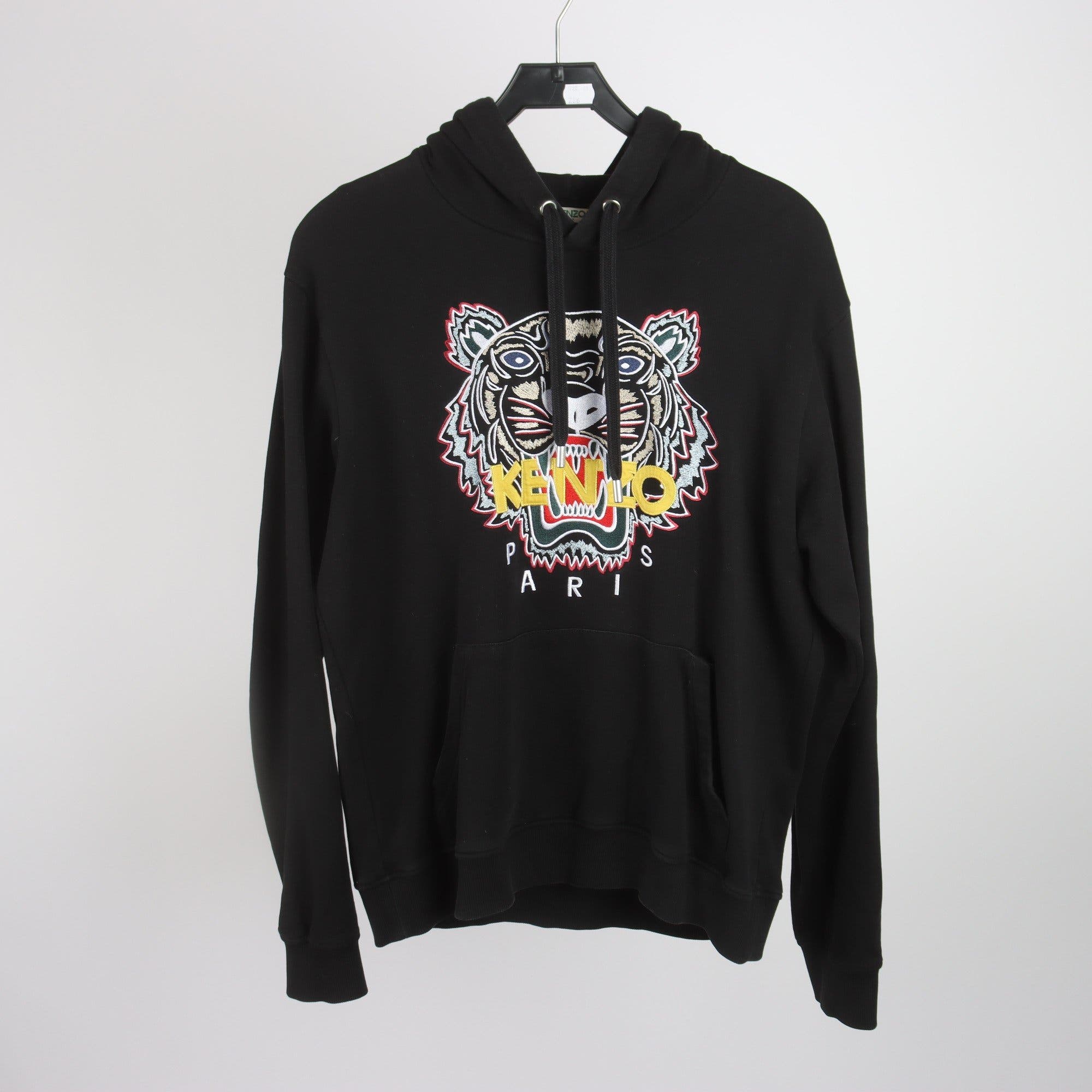 Hoodie, Kenzo, svart, stl. L.