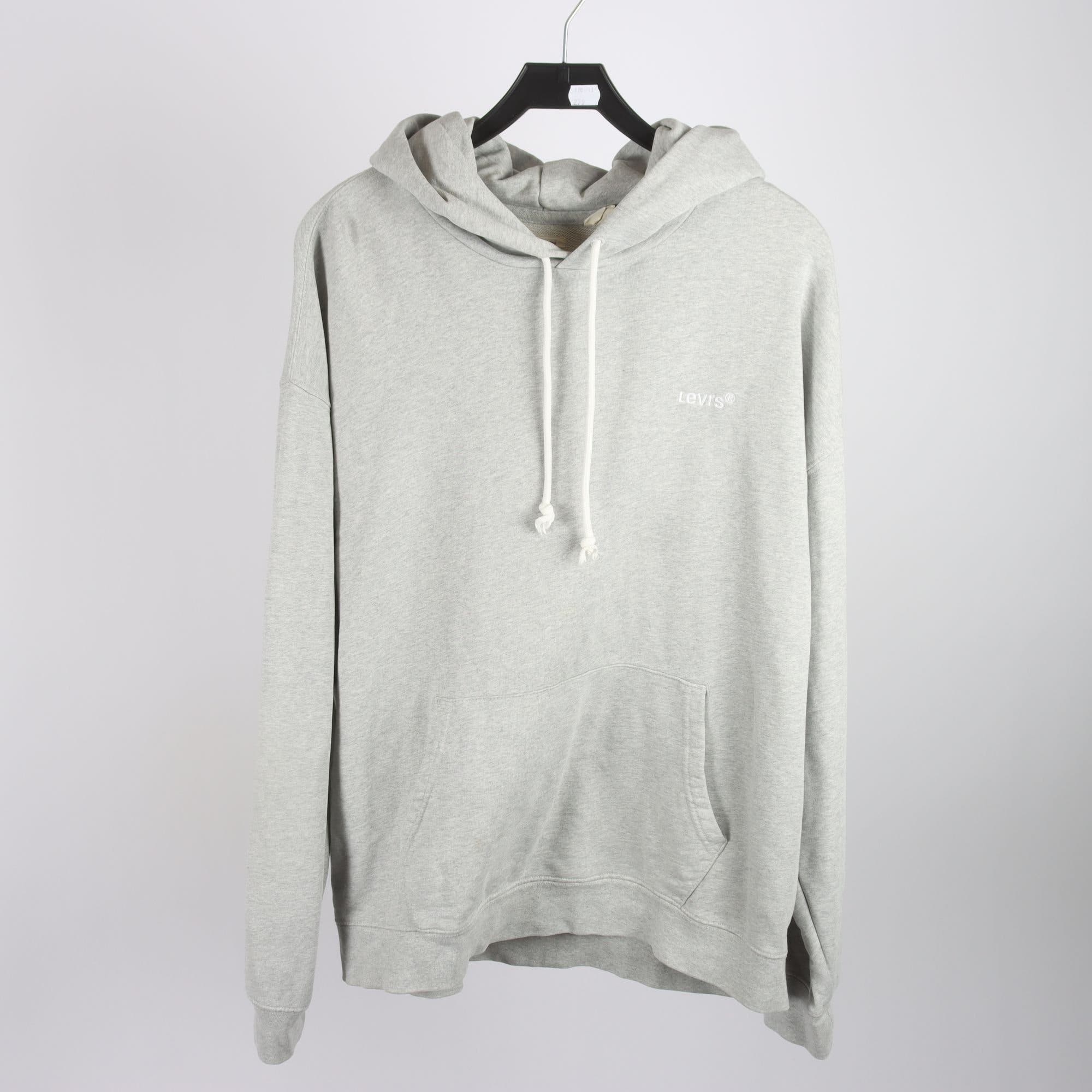 Hoodie, Levis, grå, stl. XL.