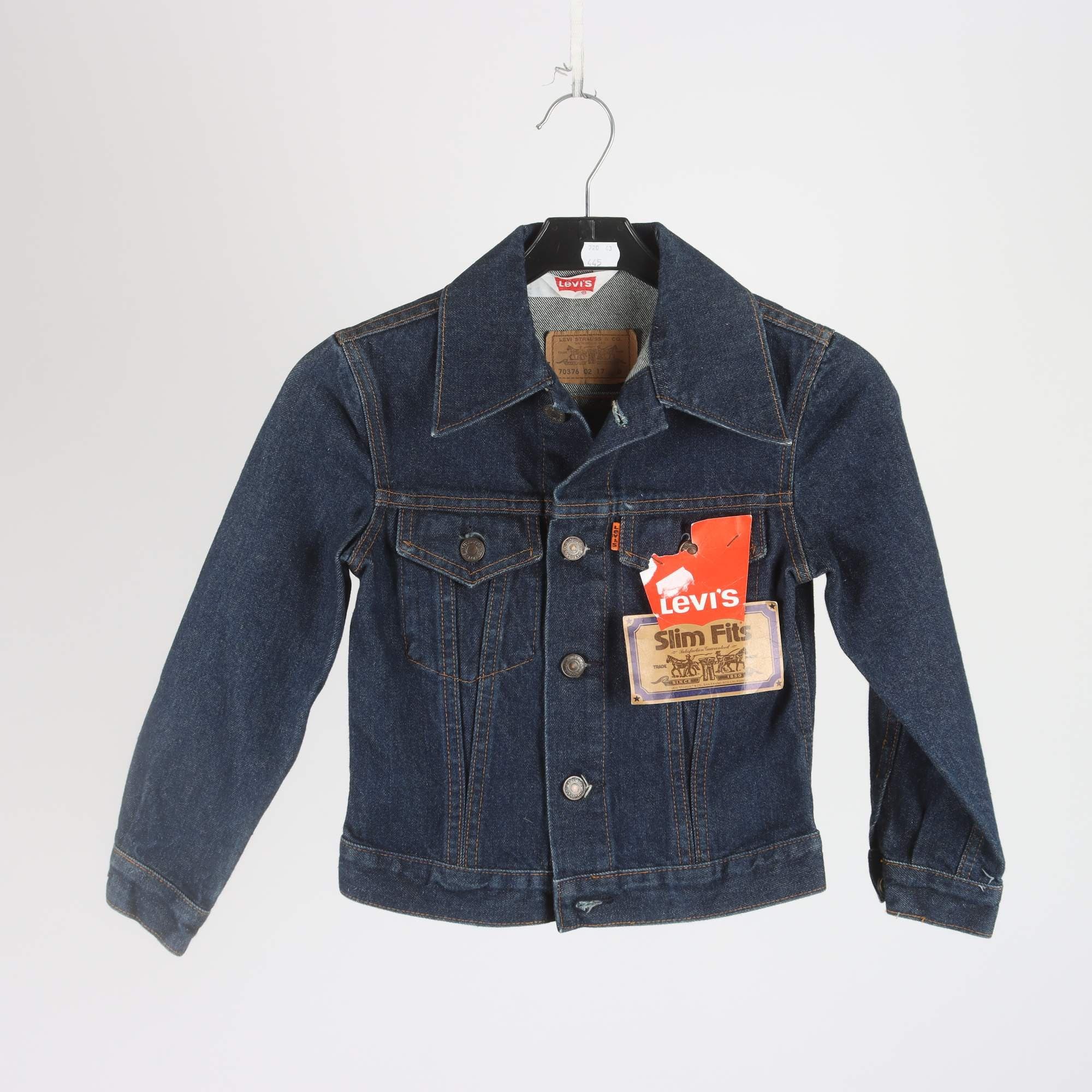 Jeansjacka, Levis, blå, stl. 8 år.
