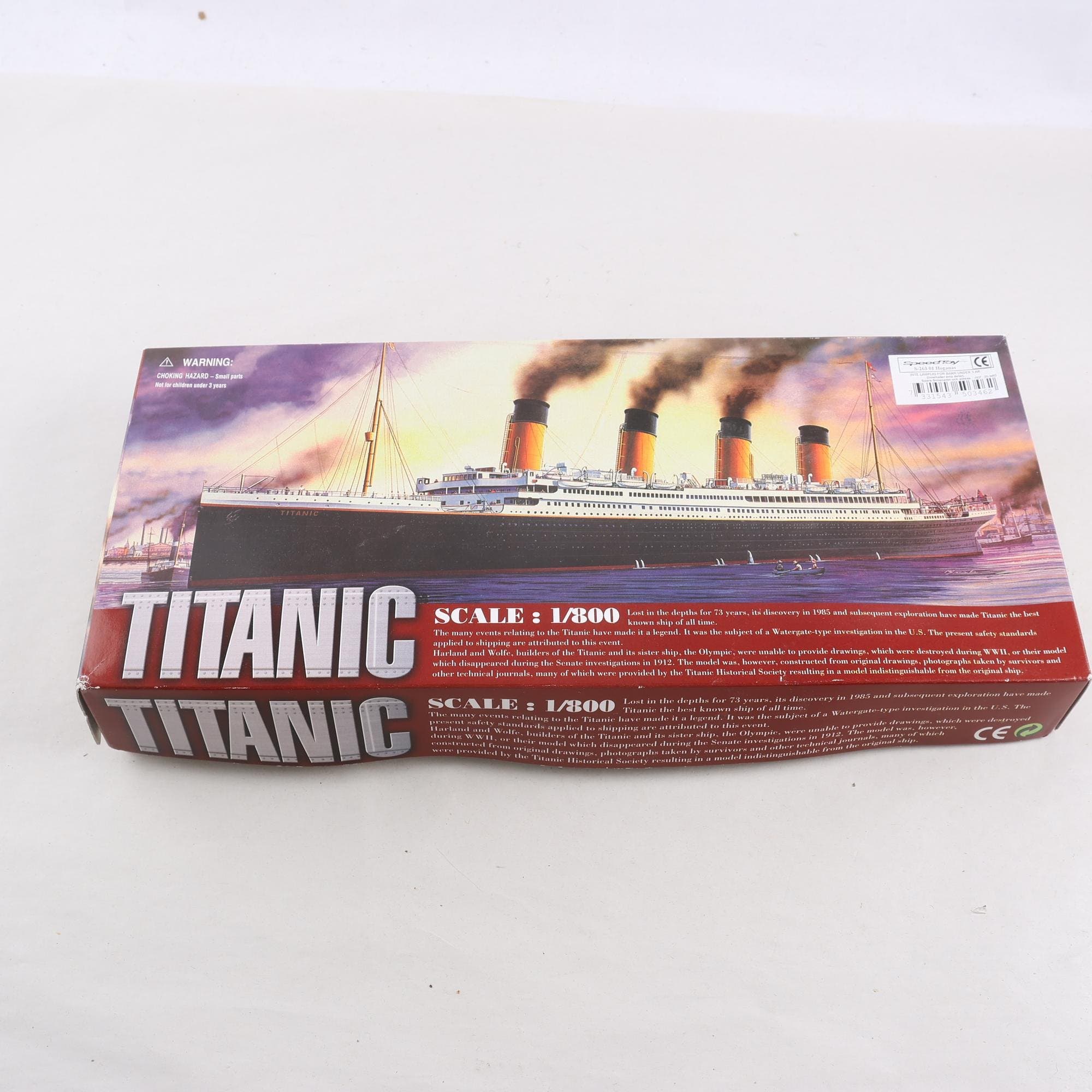 Modell, Titanic, Speedtoy.