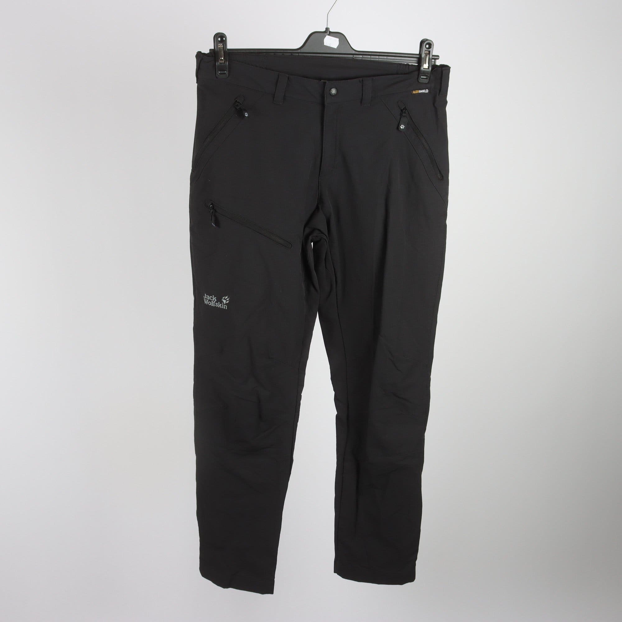 Friluftsbyxor, Jack Wolfskin, svart, stl. 48.