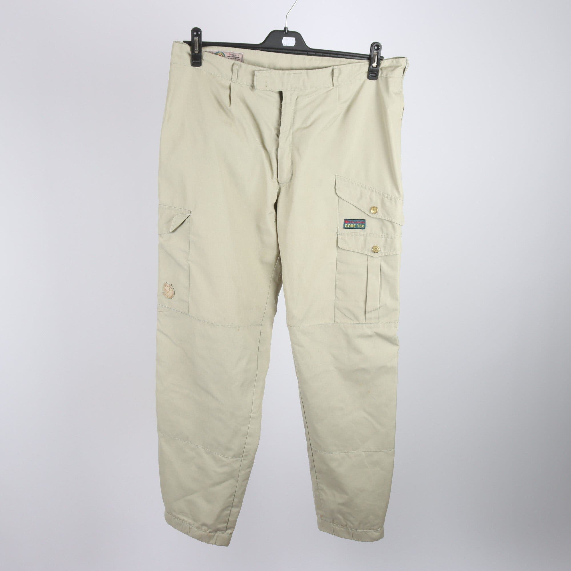 Friluftsbyxor, Fjällräven, beige, stl. 52.