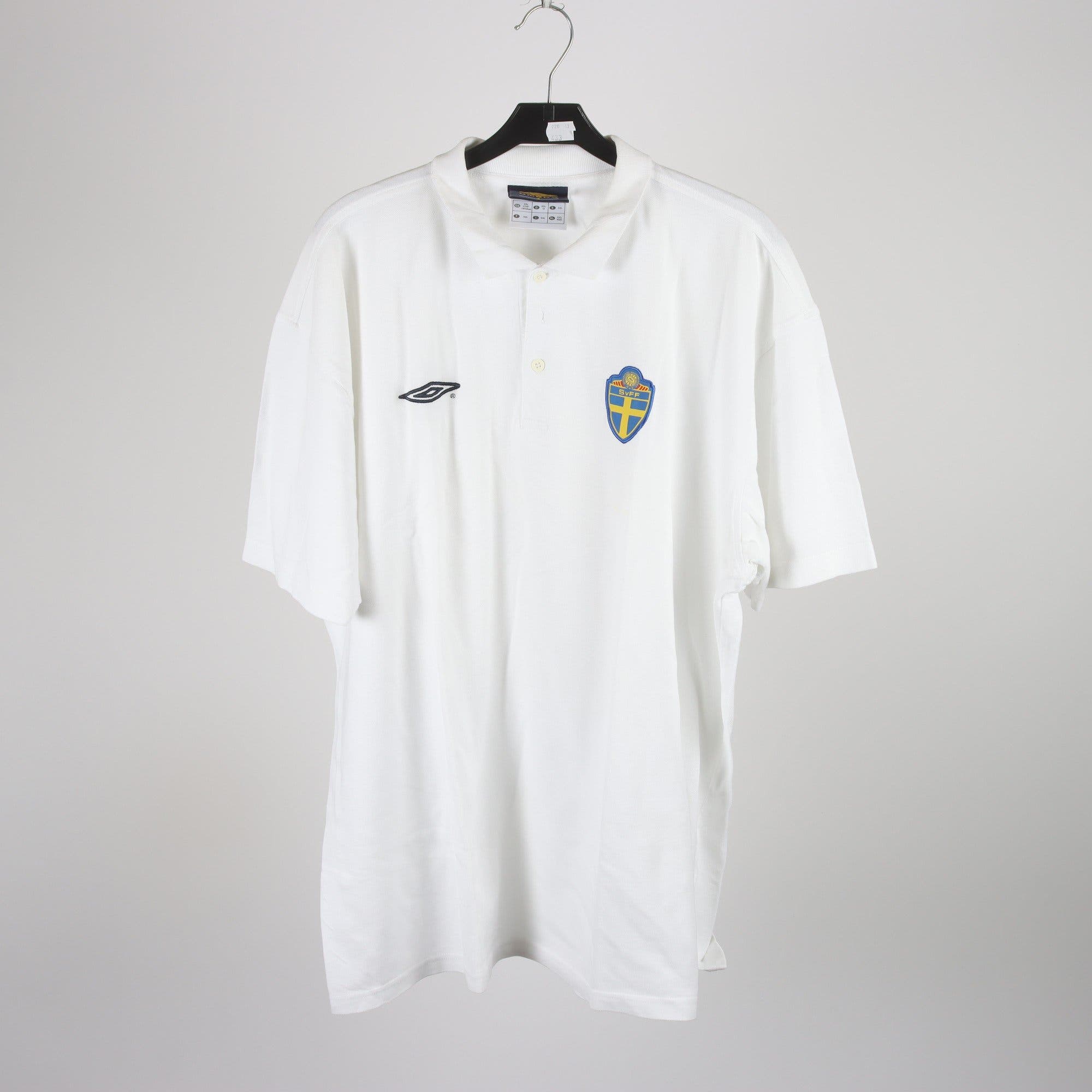Piké, Umbro, SvFF, vit, stl. XXL.