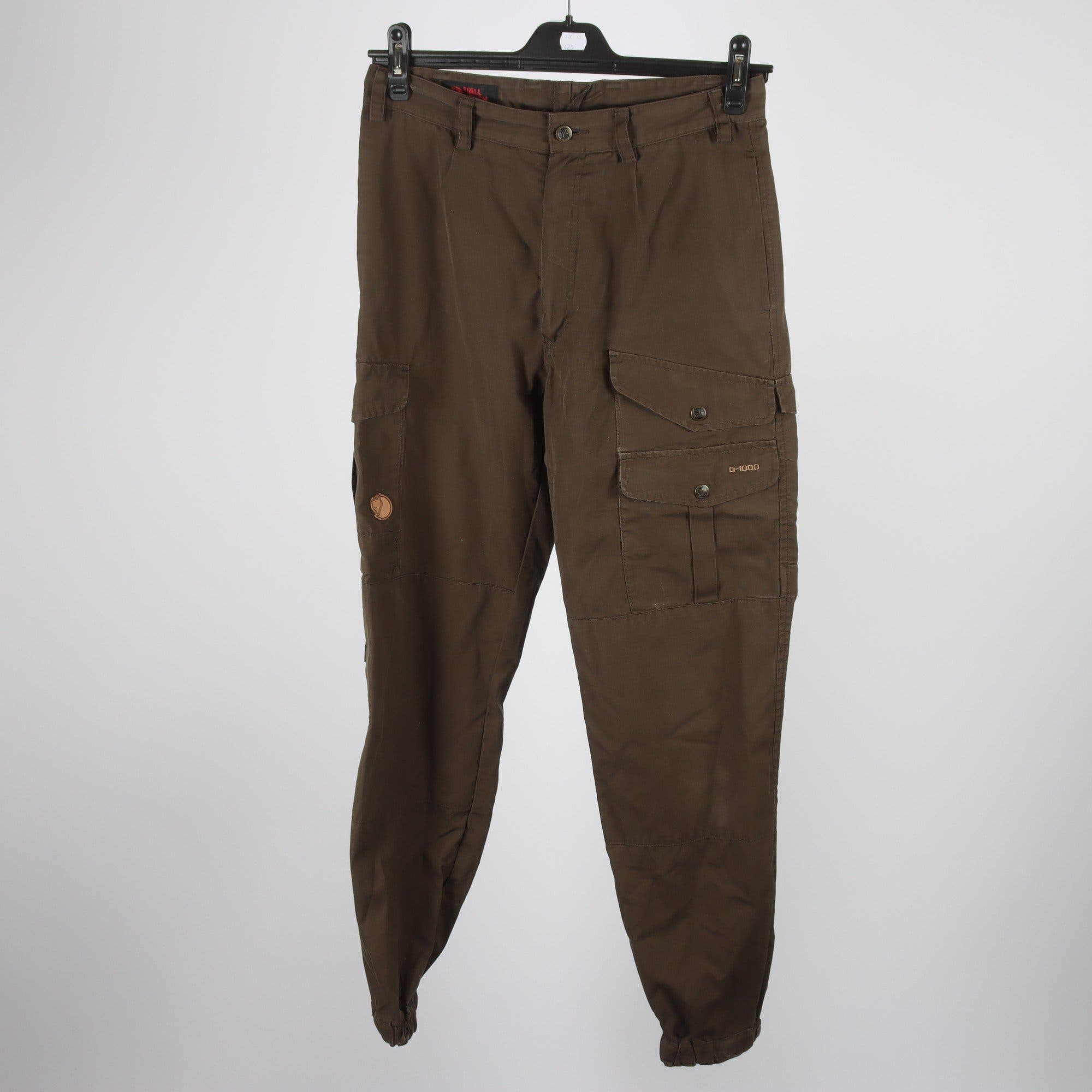 Friluftsbyxor, Fjällräven, G-1000, brun, stl. 40.