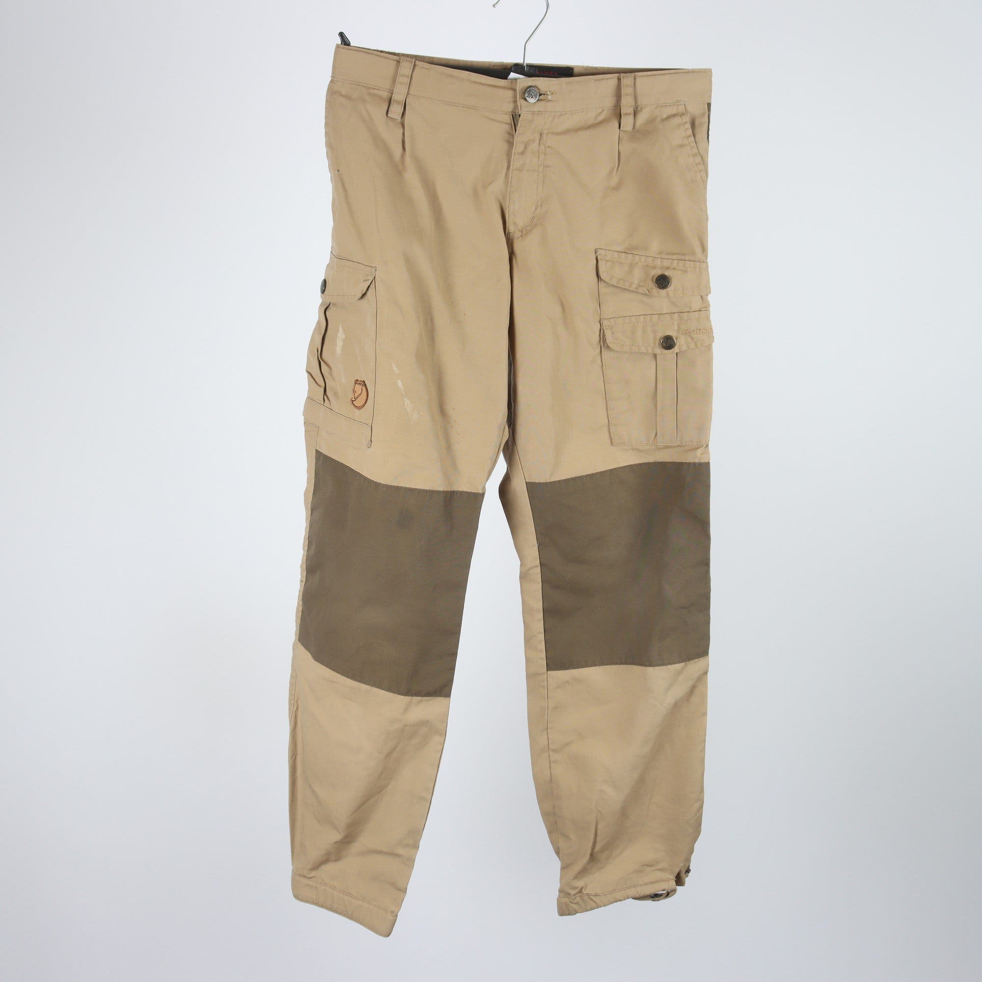 Friluftsbyxor, Fjällräven, G-1000, brun, stl. 152.