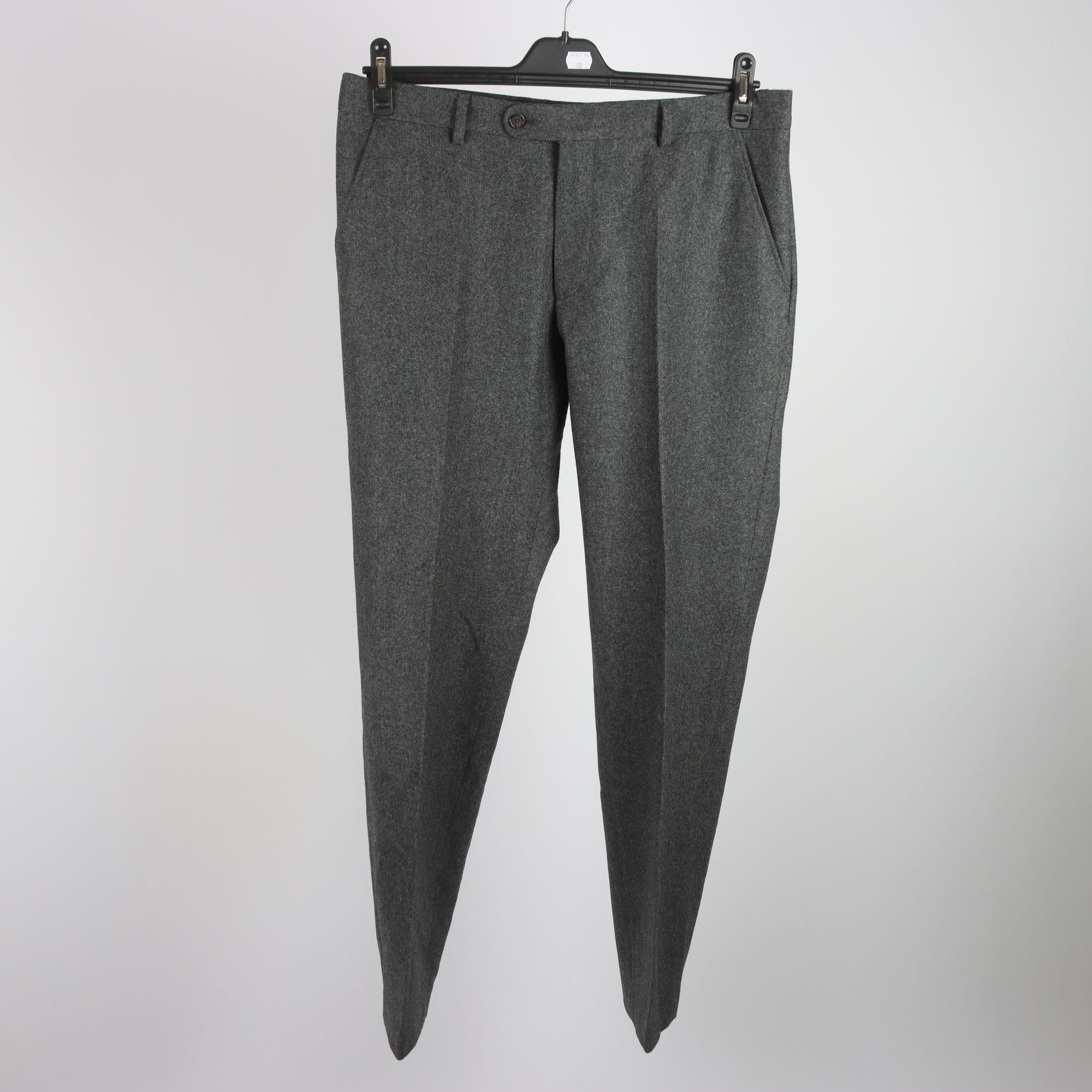 Byxor, Ströms, grå, 100% ull, stl. 100 (50)