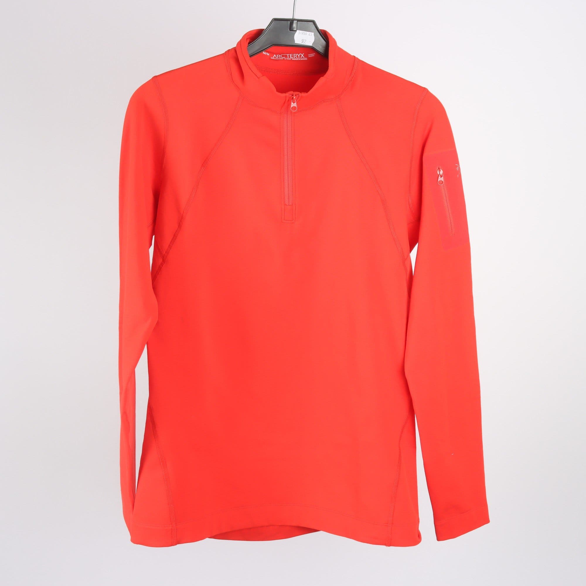 Sporttröja, Arcteryx, röd/orange, stl. M
