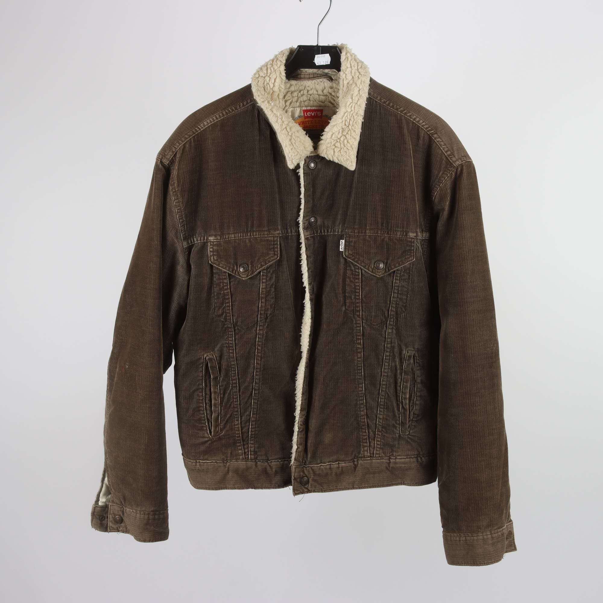 Fodrad manchesterjacka, Levi’s, stl. XL