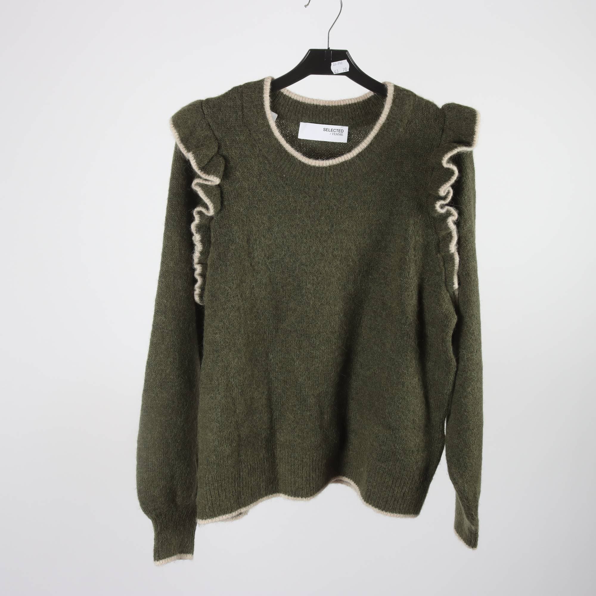 Stickad tröja, Selected Femme, stl. L