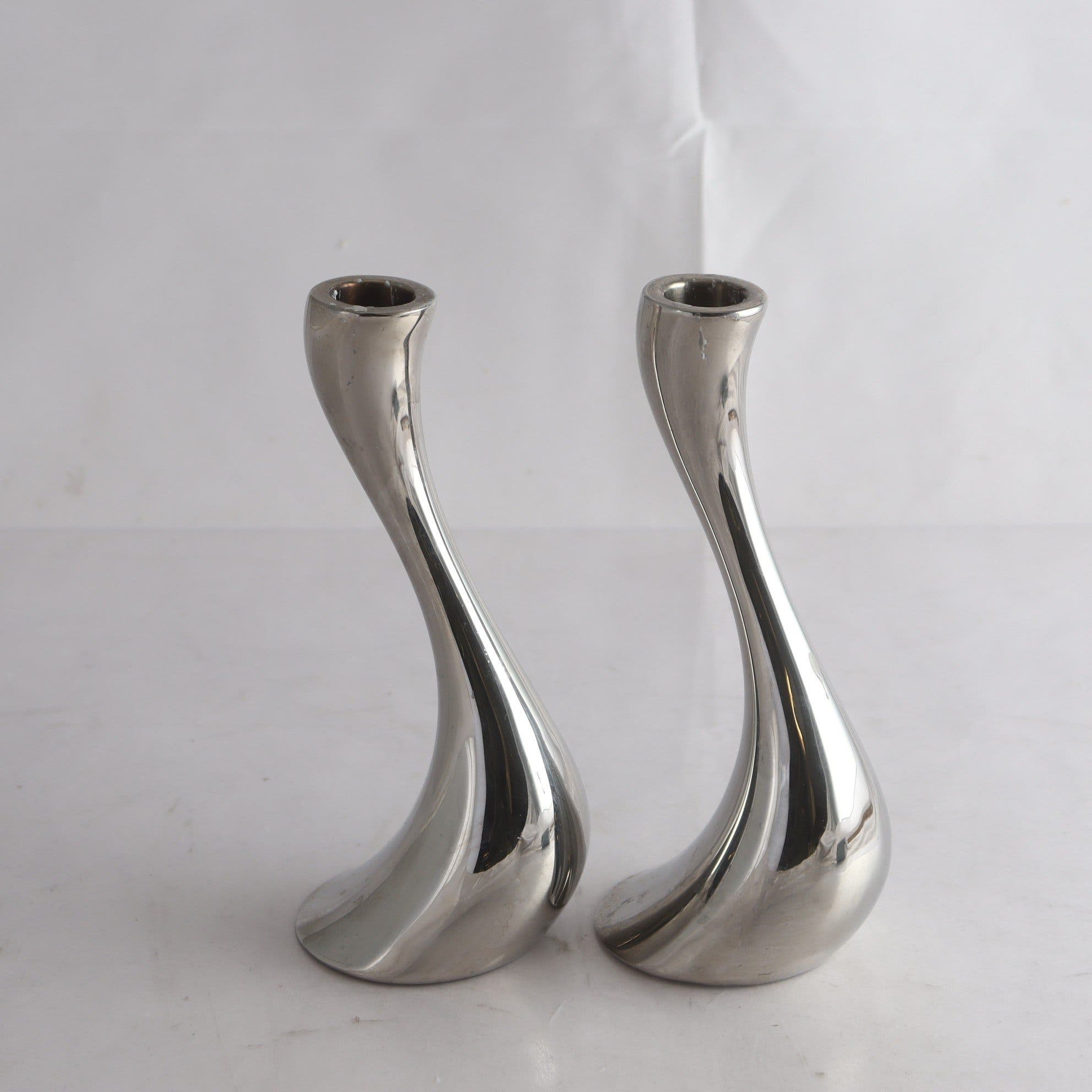 Ljusstakar, Georg Jensen, ”cobra”, 2 st