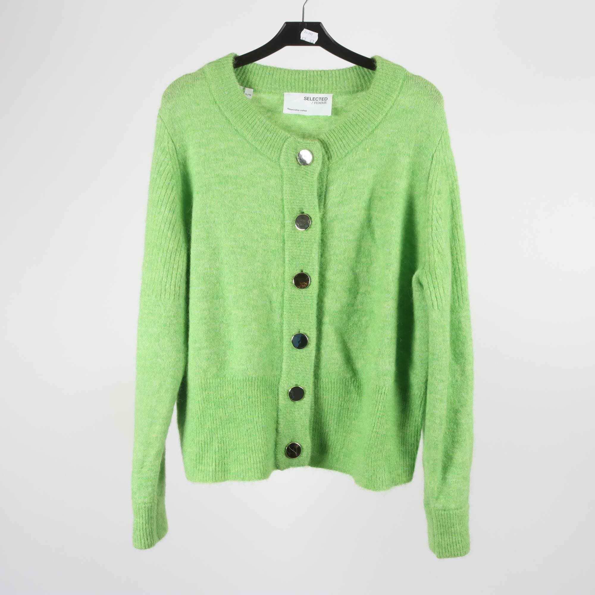 Stickad kofta, Selected Femme, stl. XL