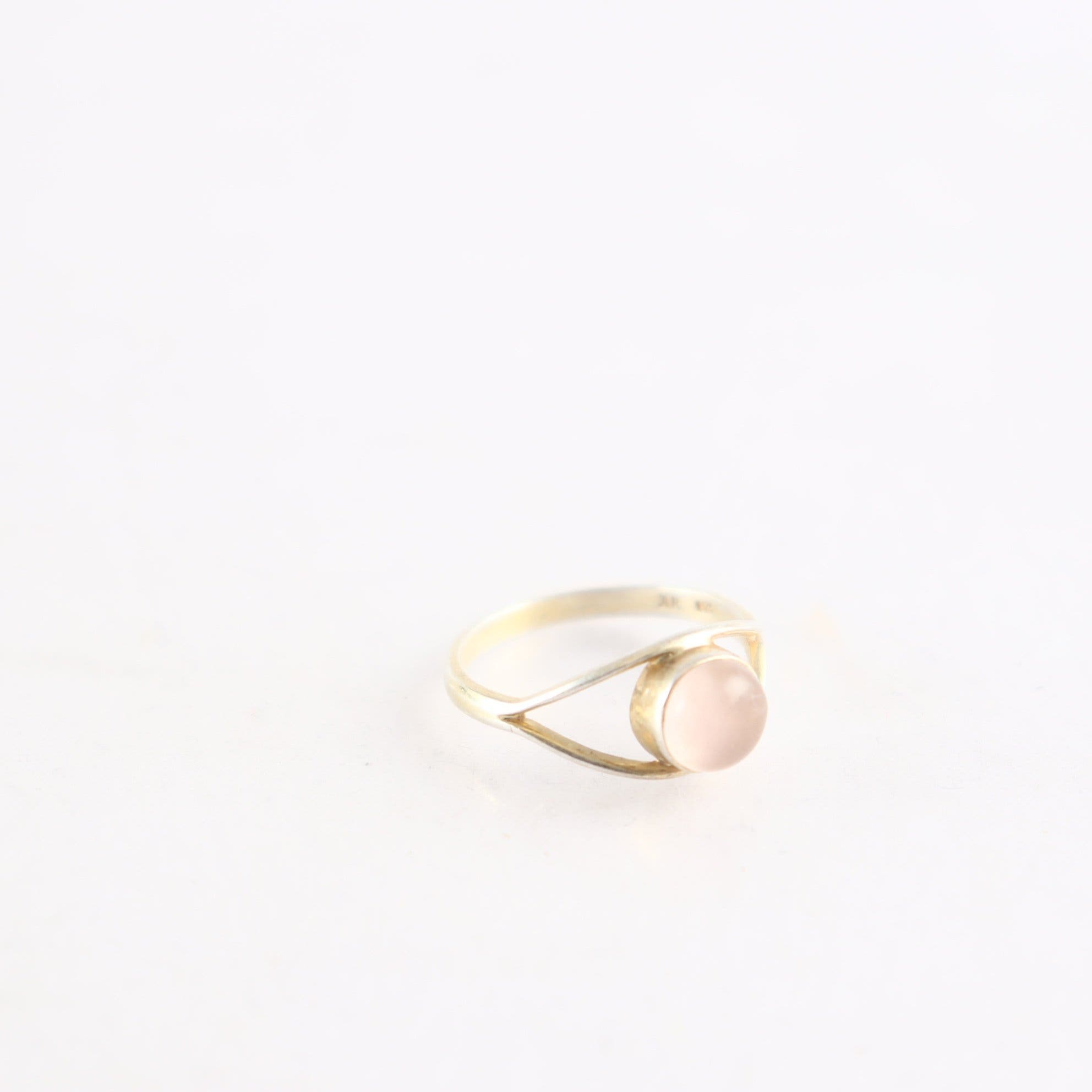 Ring, silver och sten, stämplad 925