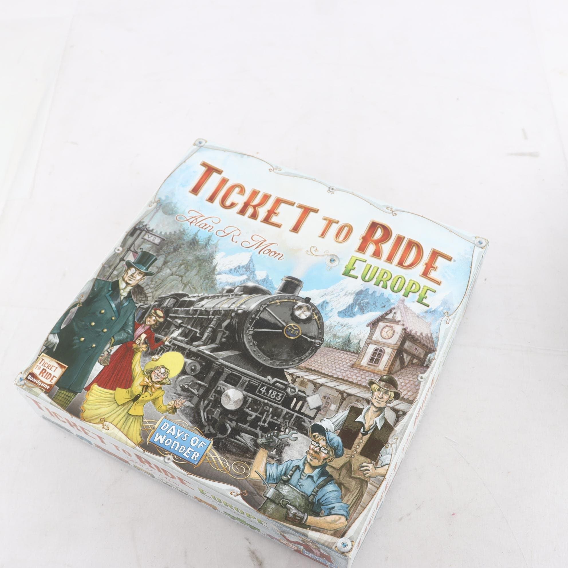 Brädspel, Ticket to ride Europe