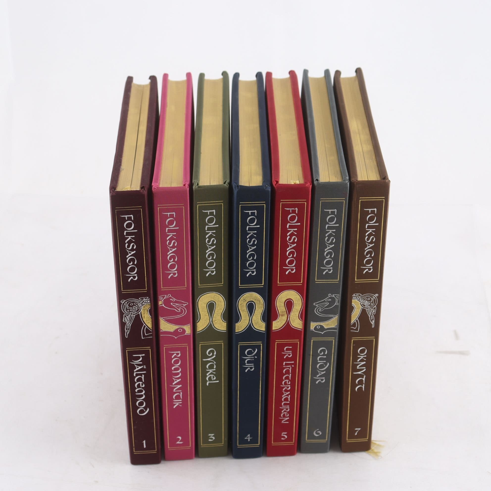 Bokpaket, Folksagor, vol 1-7