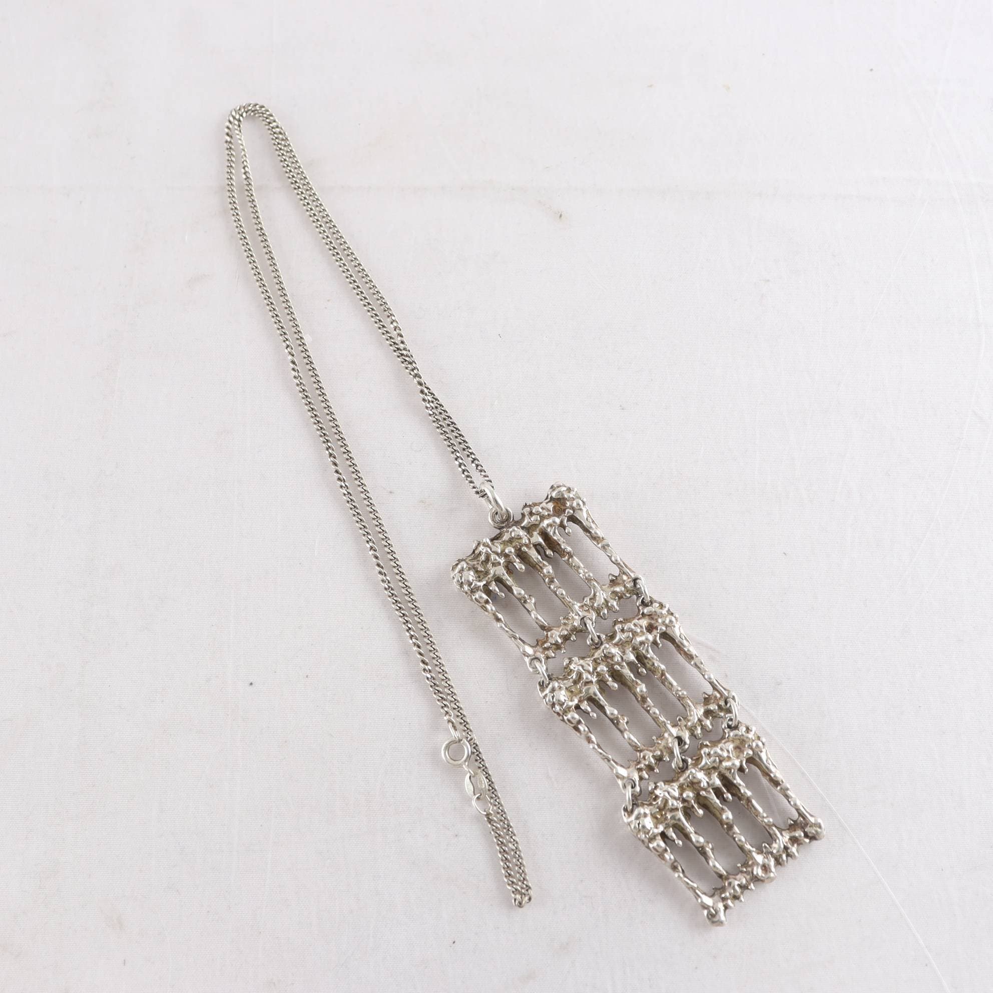 Halsband, Christer Tonnby, Halmstad, silver, stämplad 925