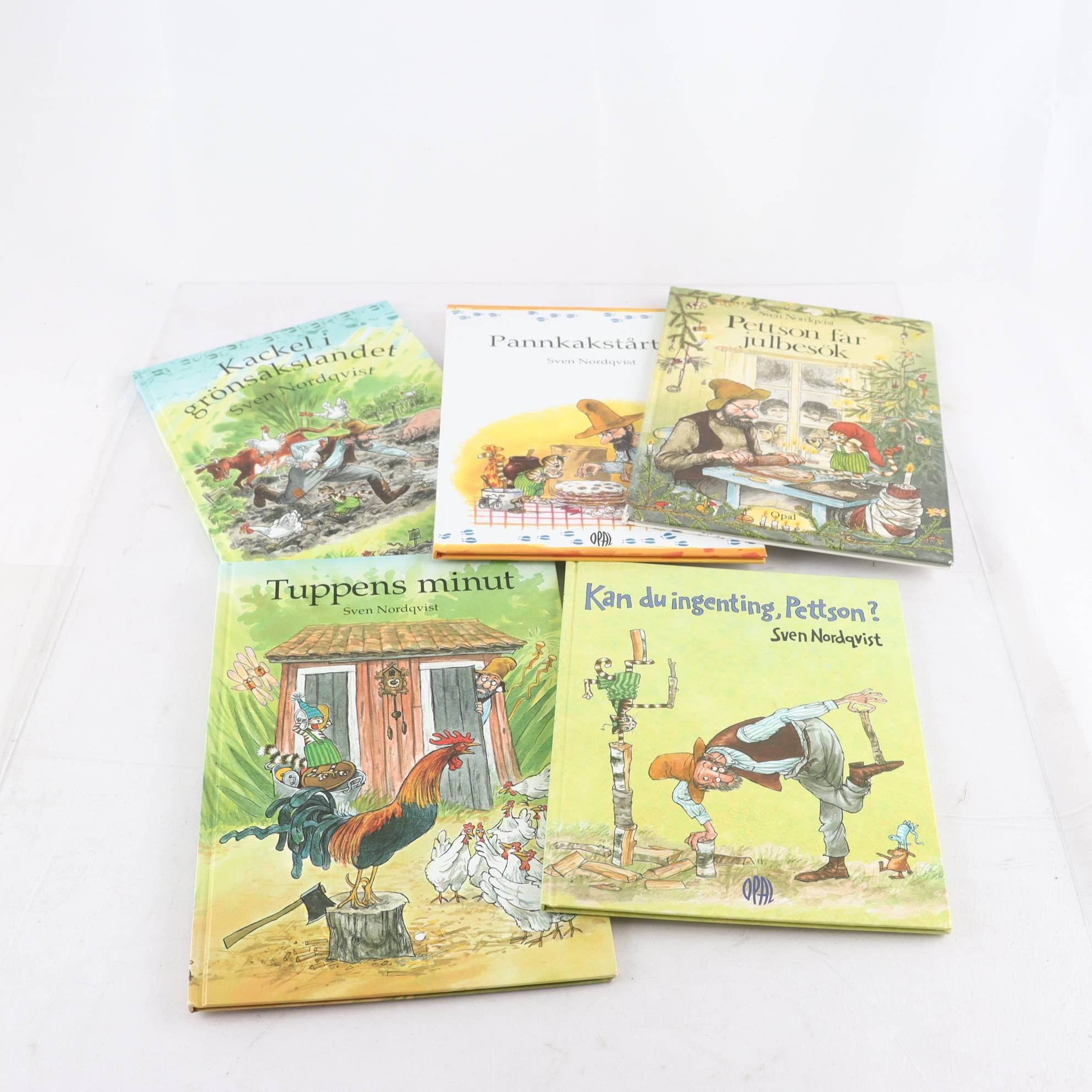 Bokpaket, Pettson och Findus, Sven Nordqvist, 5 st