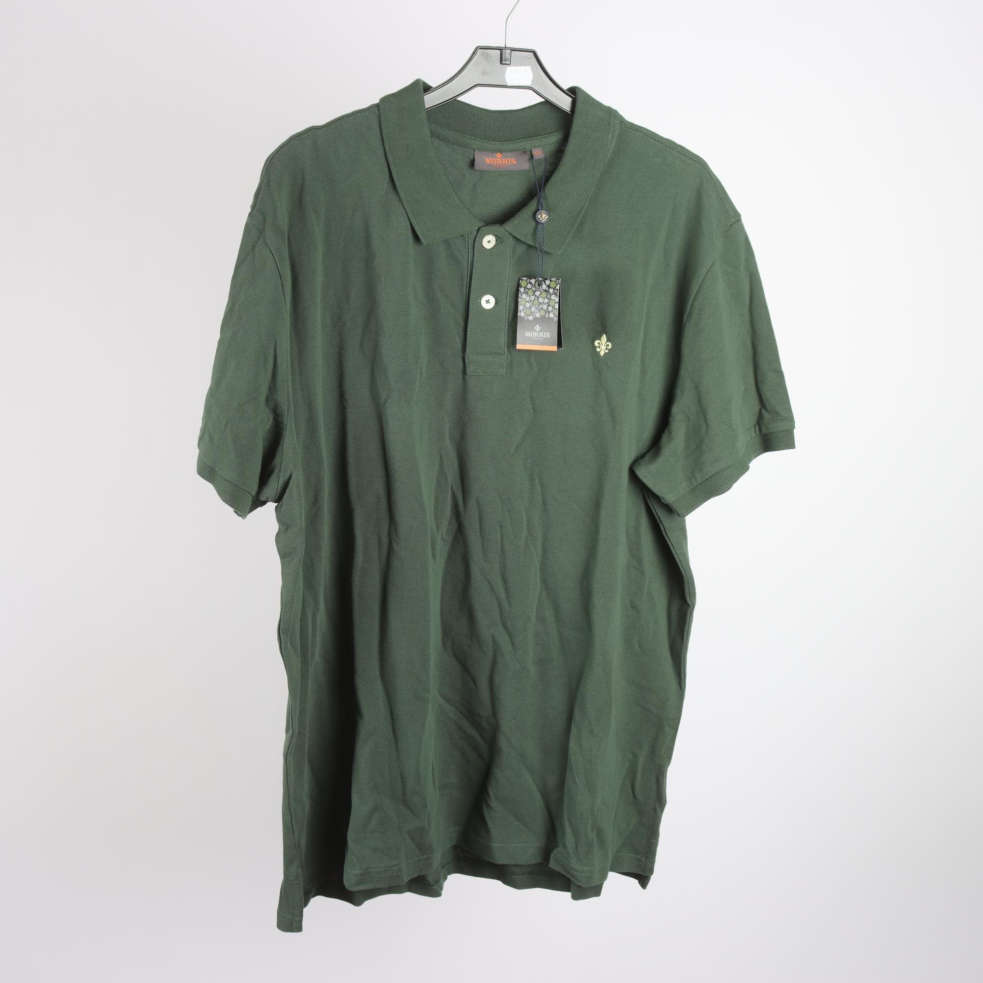 Piké, Morris, grön, stl. XXL.