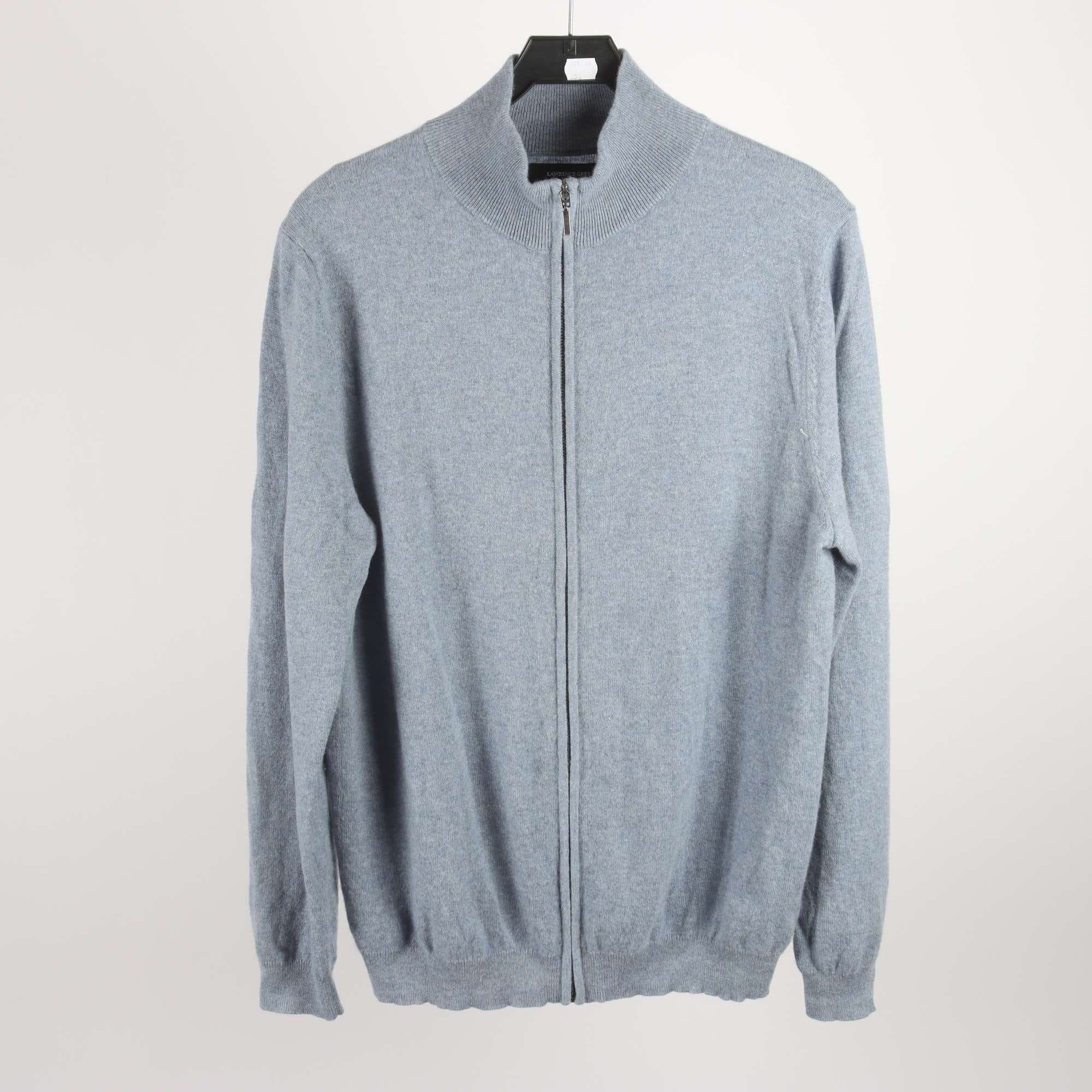 Tröja, Lawrence Grey, blå 100% cashmere, stl. XL.