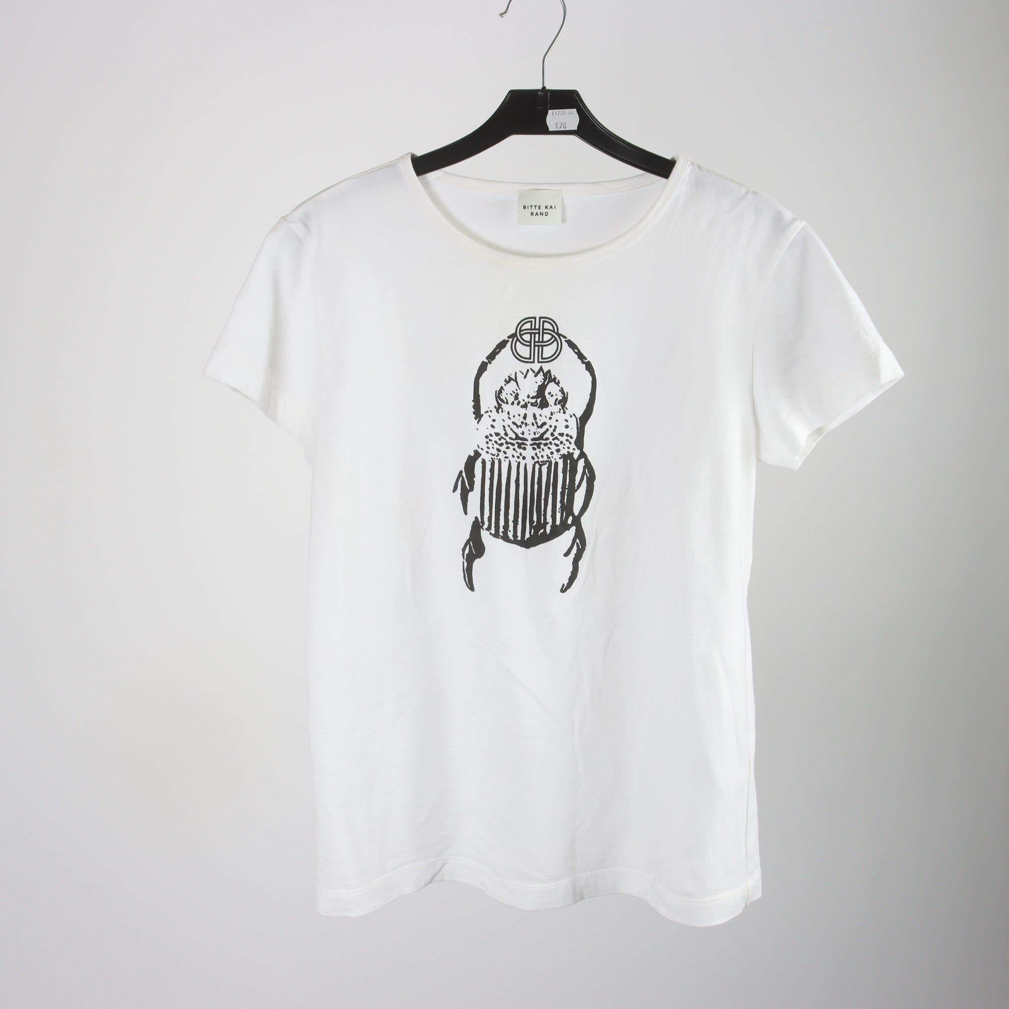 T-shirt, Bitte Kai Rand, vit, stl. M