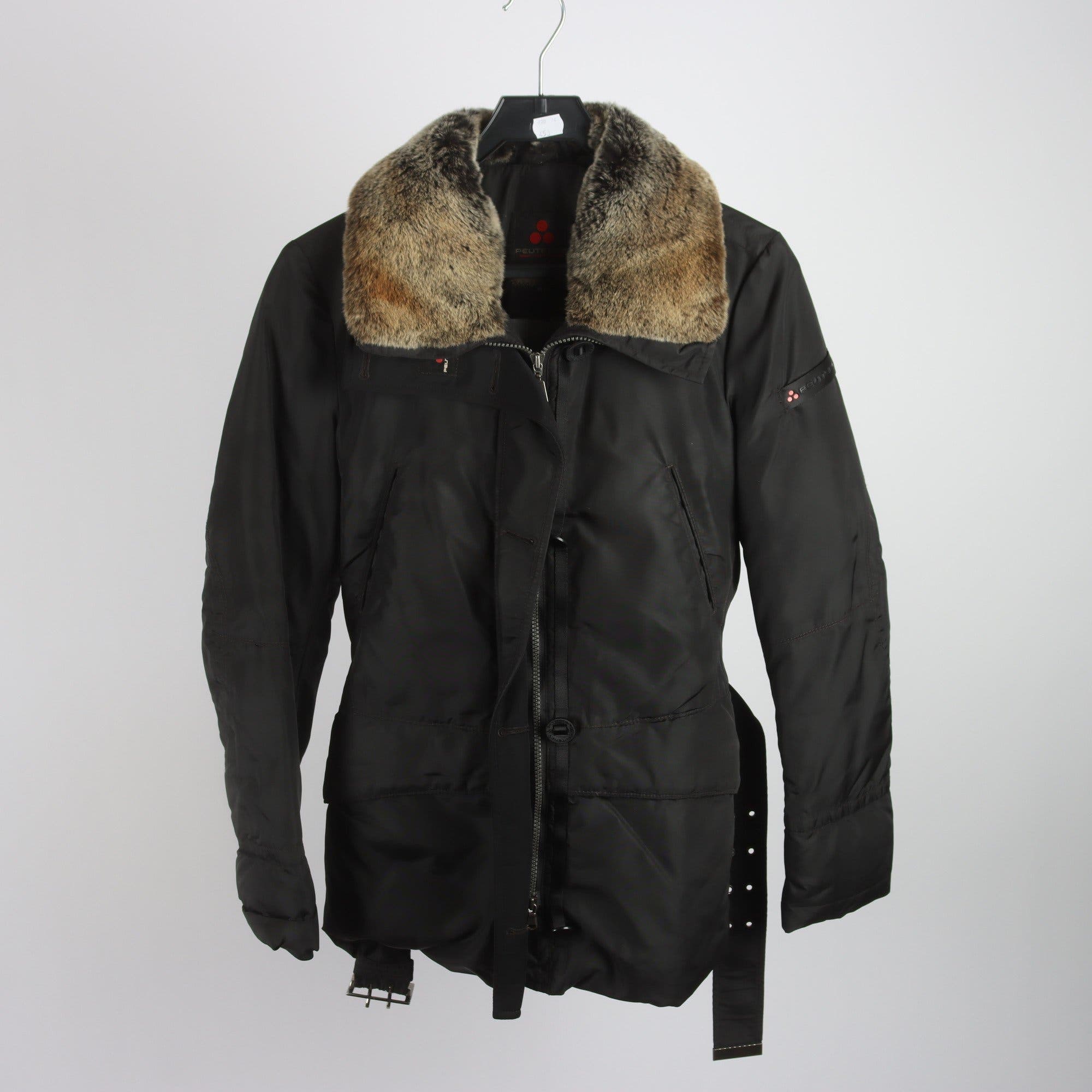 Dunjacka, Peuterey, svart, stl. 42.
