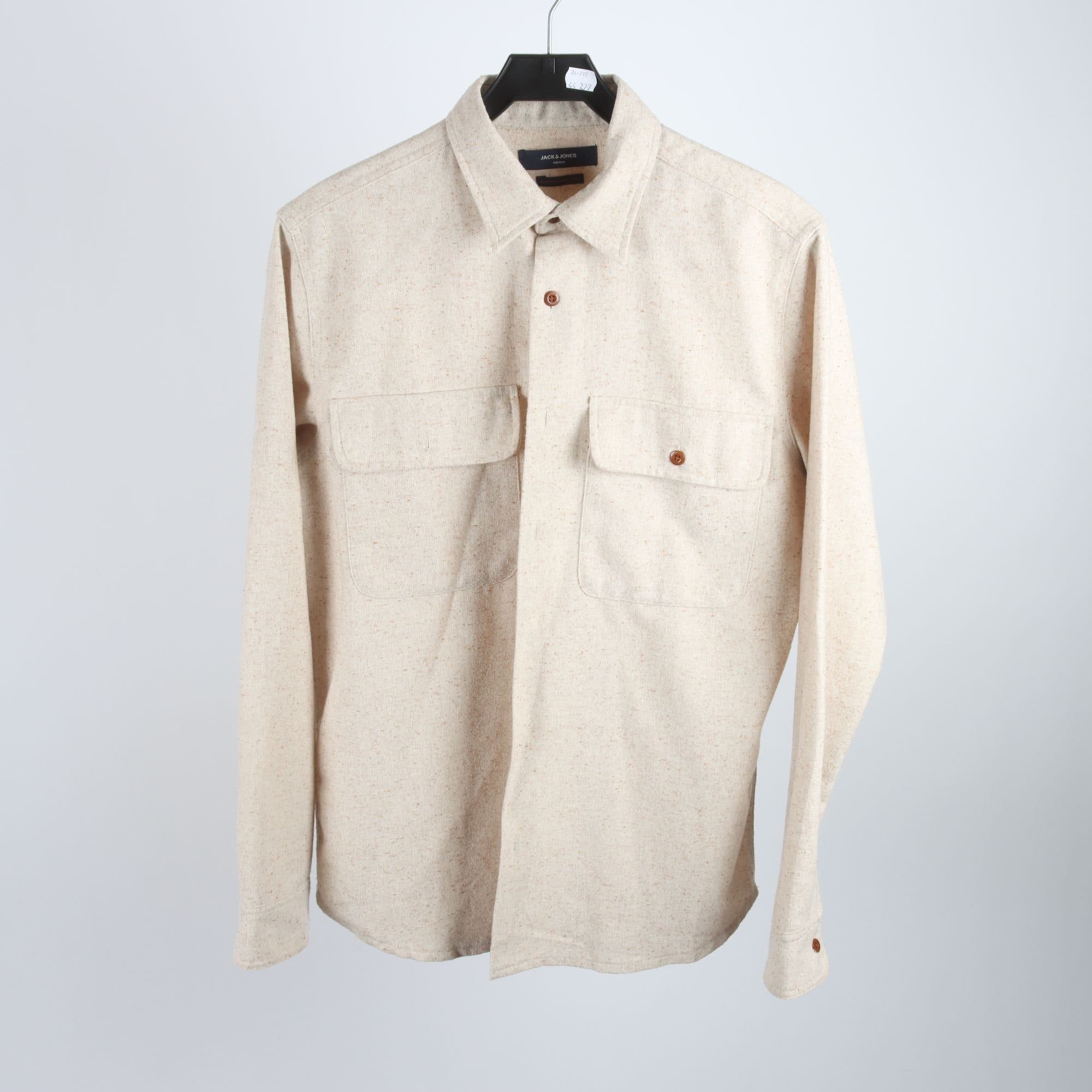 Skjorta, Jack & Jones Premium, ullblandning, stl. m