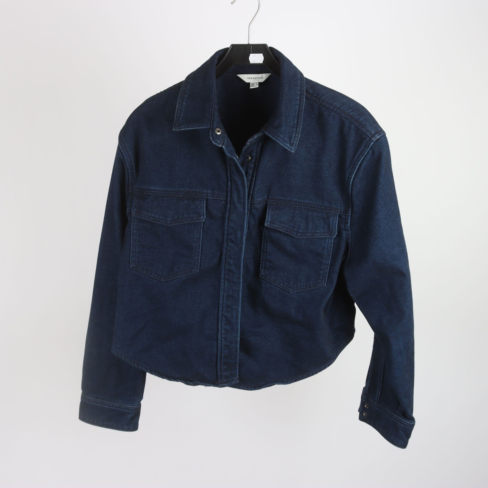 Jeansjacka, H&M Edition, blå, stl. M.