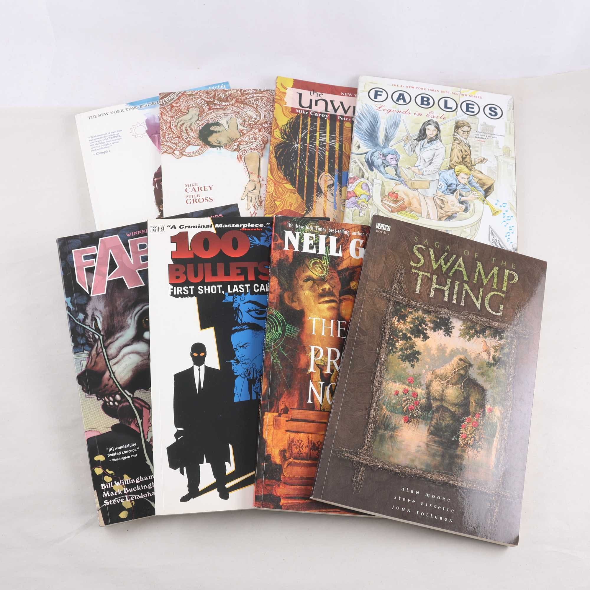 Vertigo, bokpaket med 8 volymer