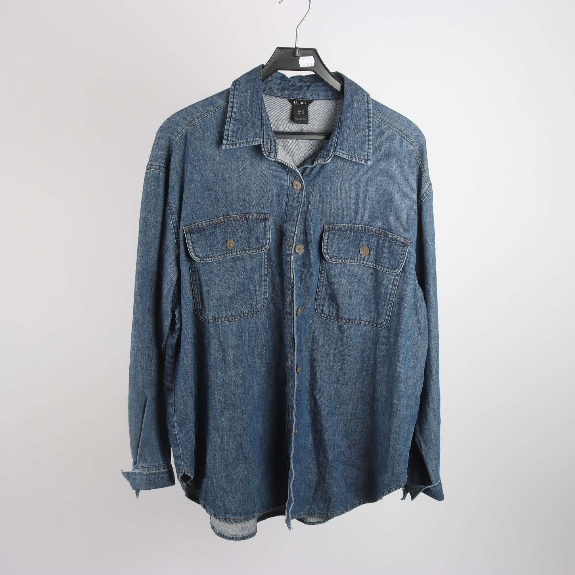 Jeansskjorta, Lindex, stl. M