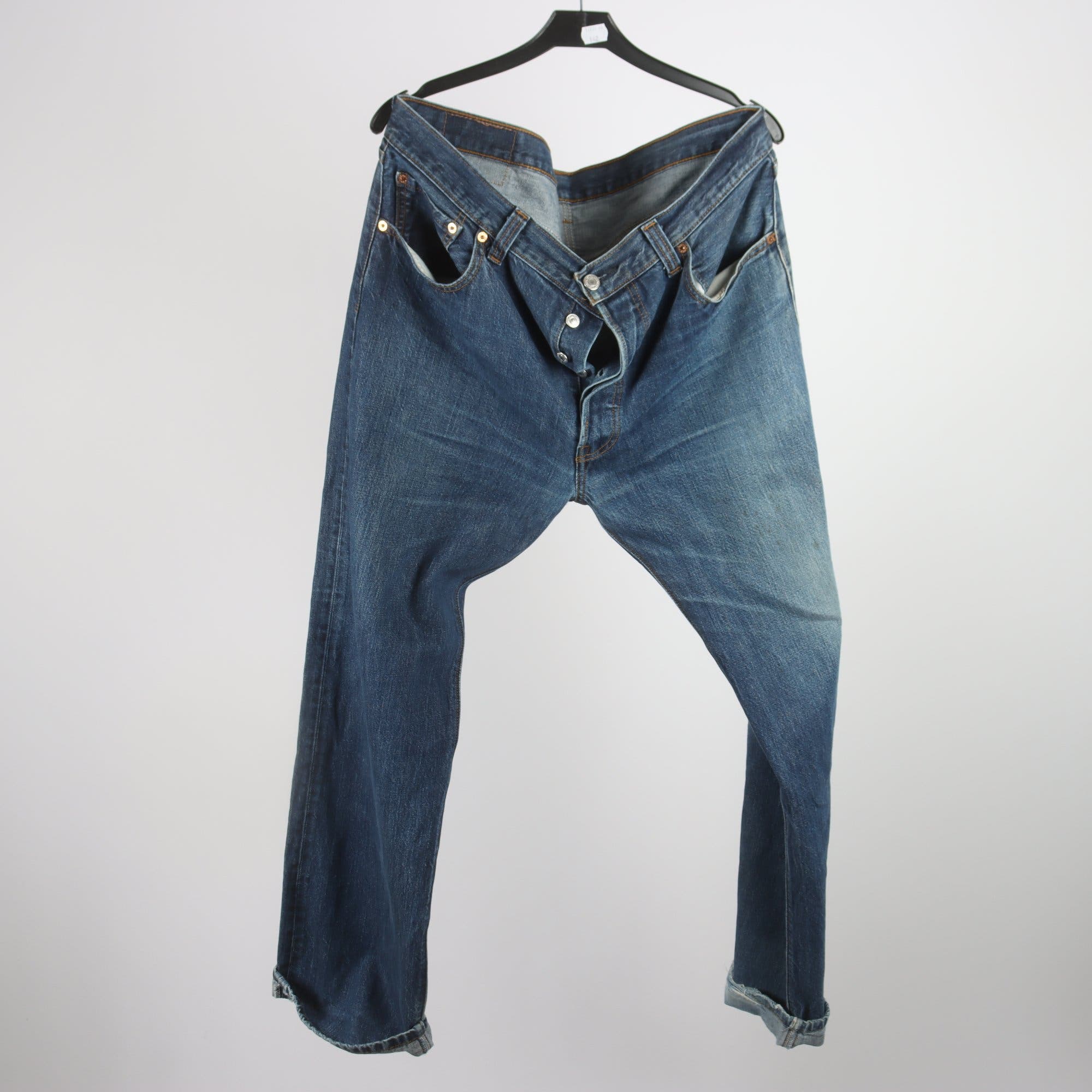 Jeans, Levis 501, blå, stl. W36 L32