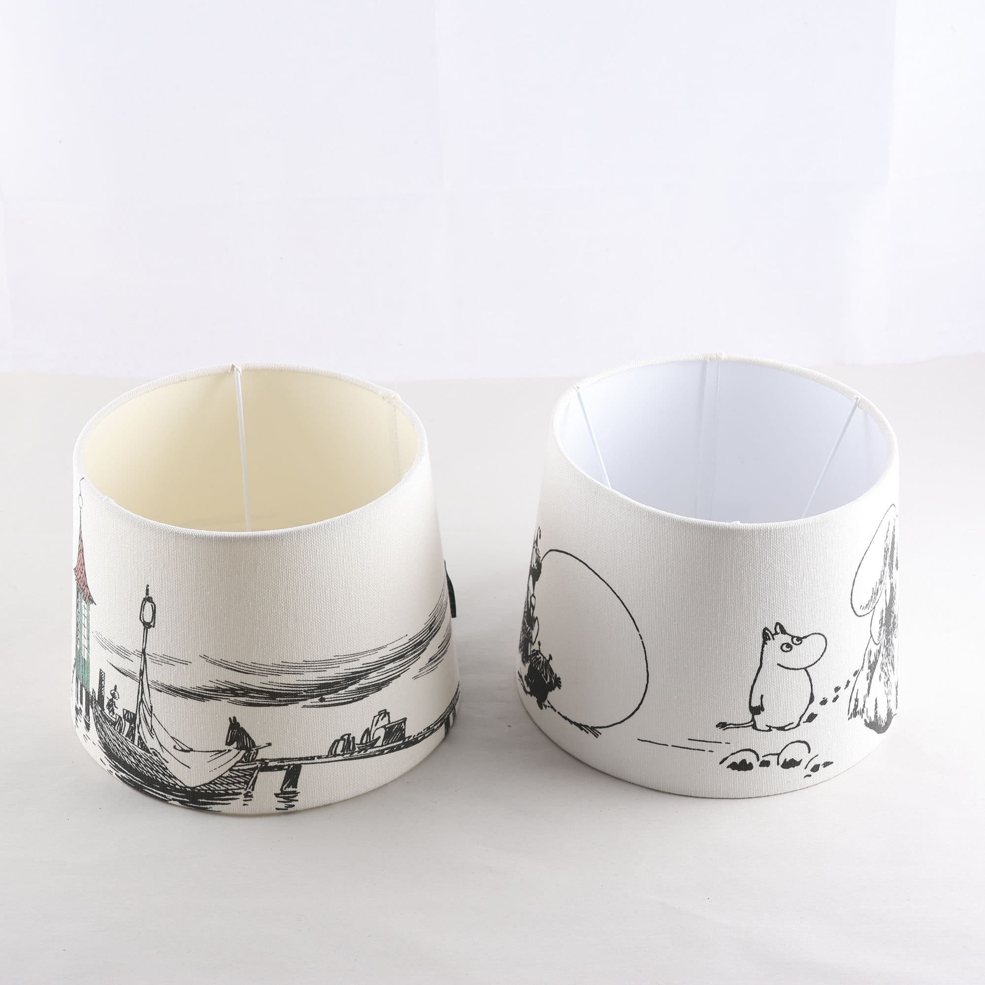 Lampskärmar, Moomin, PR home. 2 st