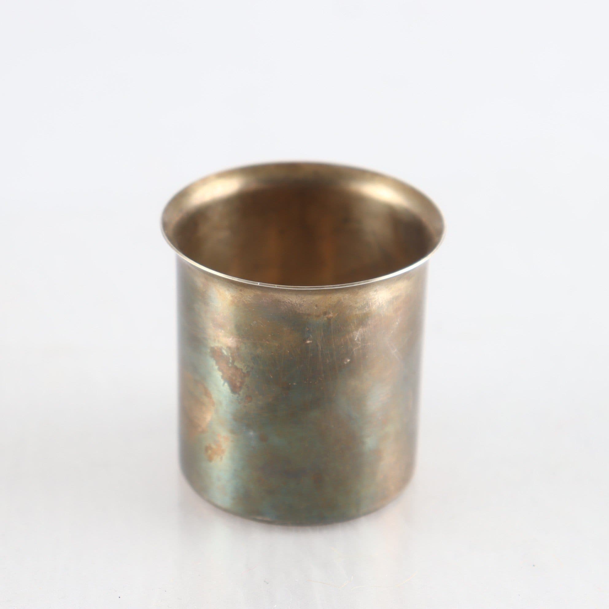 Bägare/supkopp, silver, Cessons, Göteborg, 1967