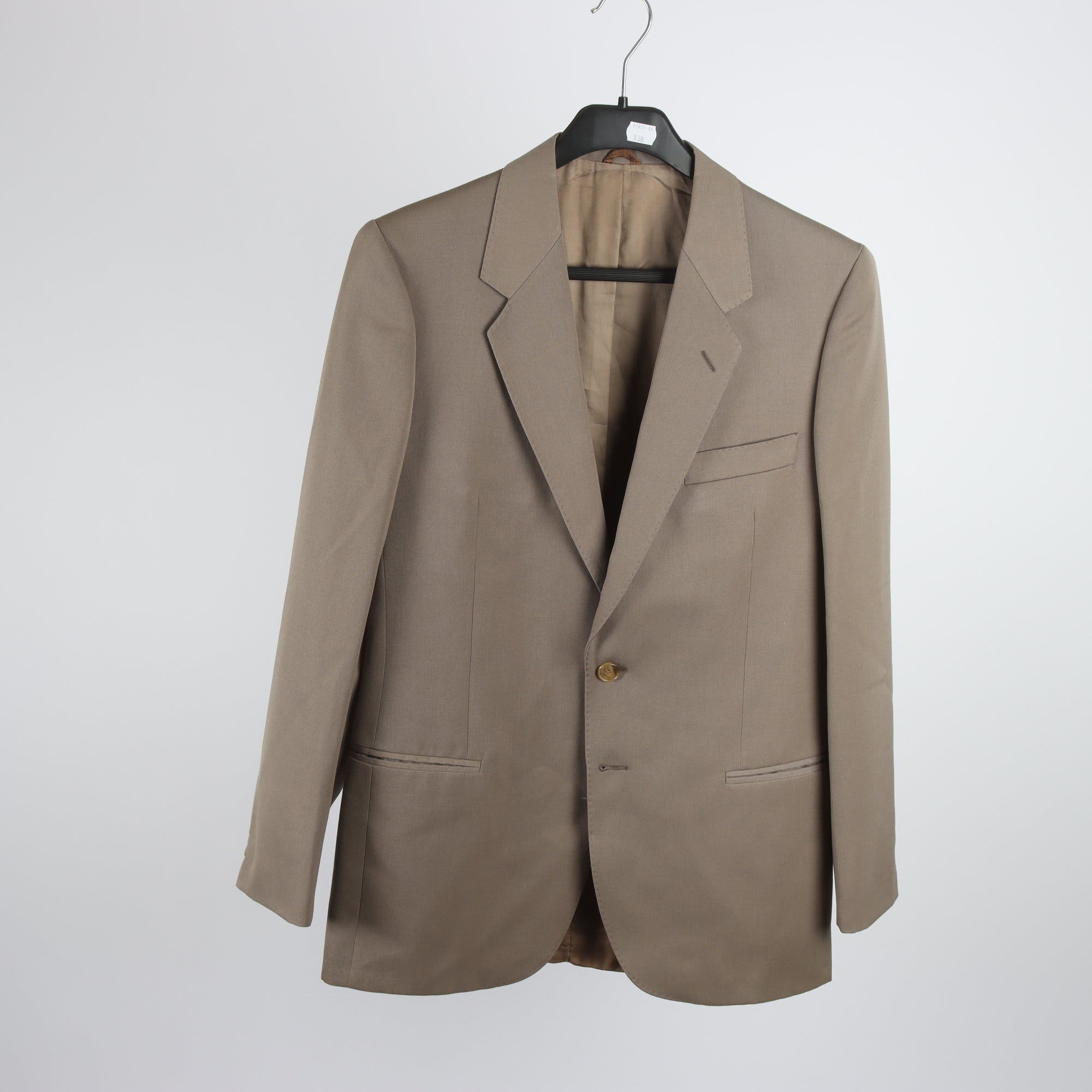 Kavaj, Lubiam Italy, khaki/brun, stl. 46 R