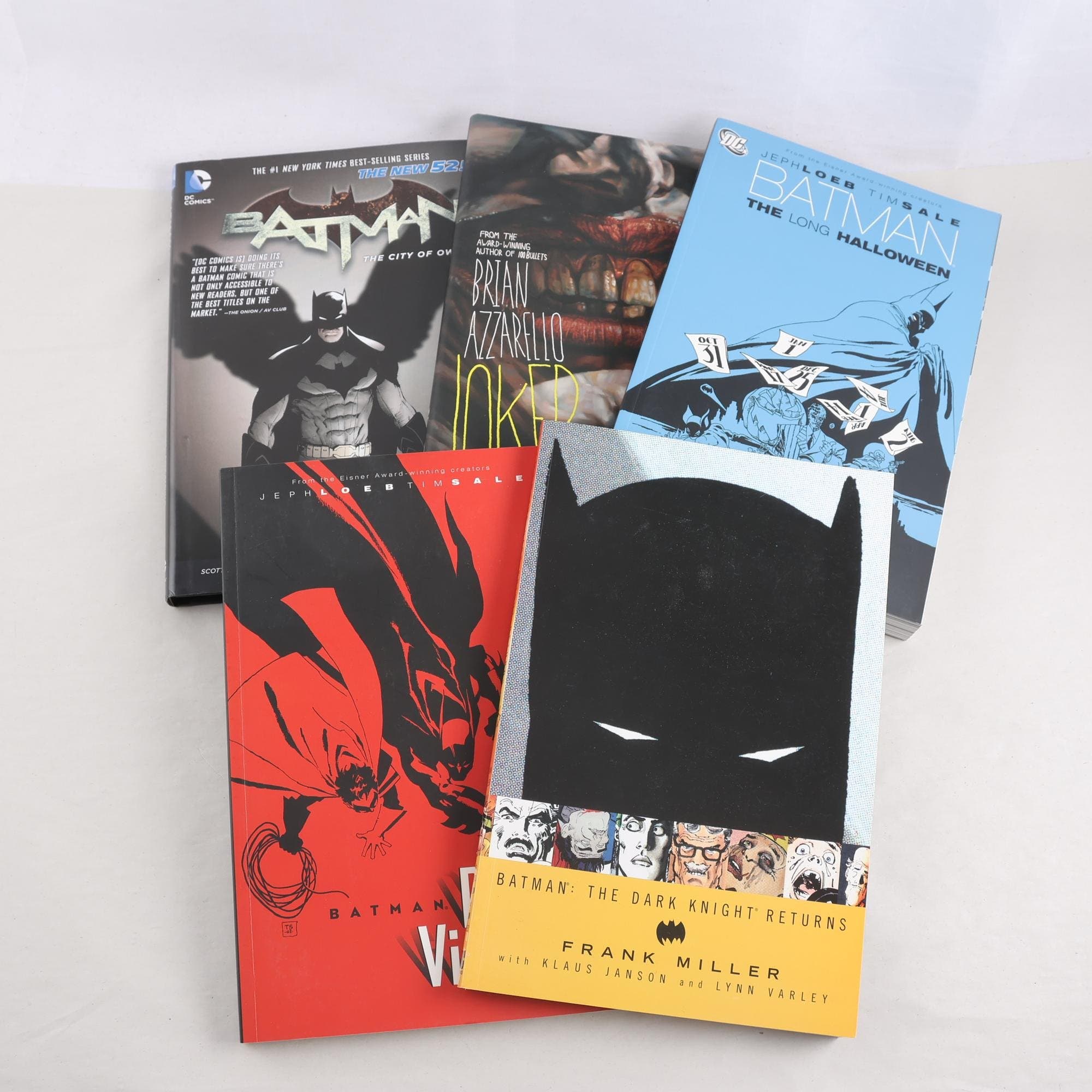 Batman & Joker, bokpaket med 5 volymer