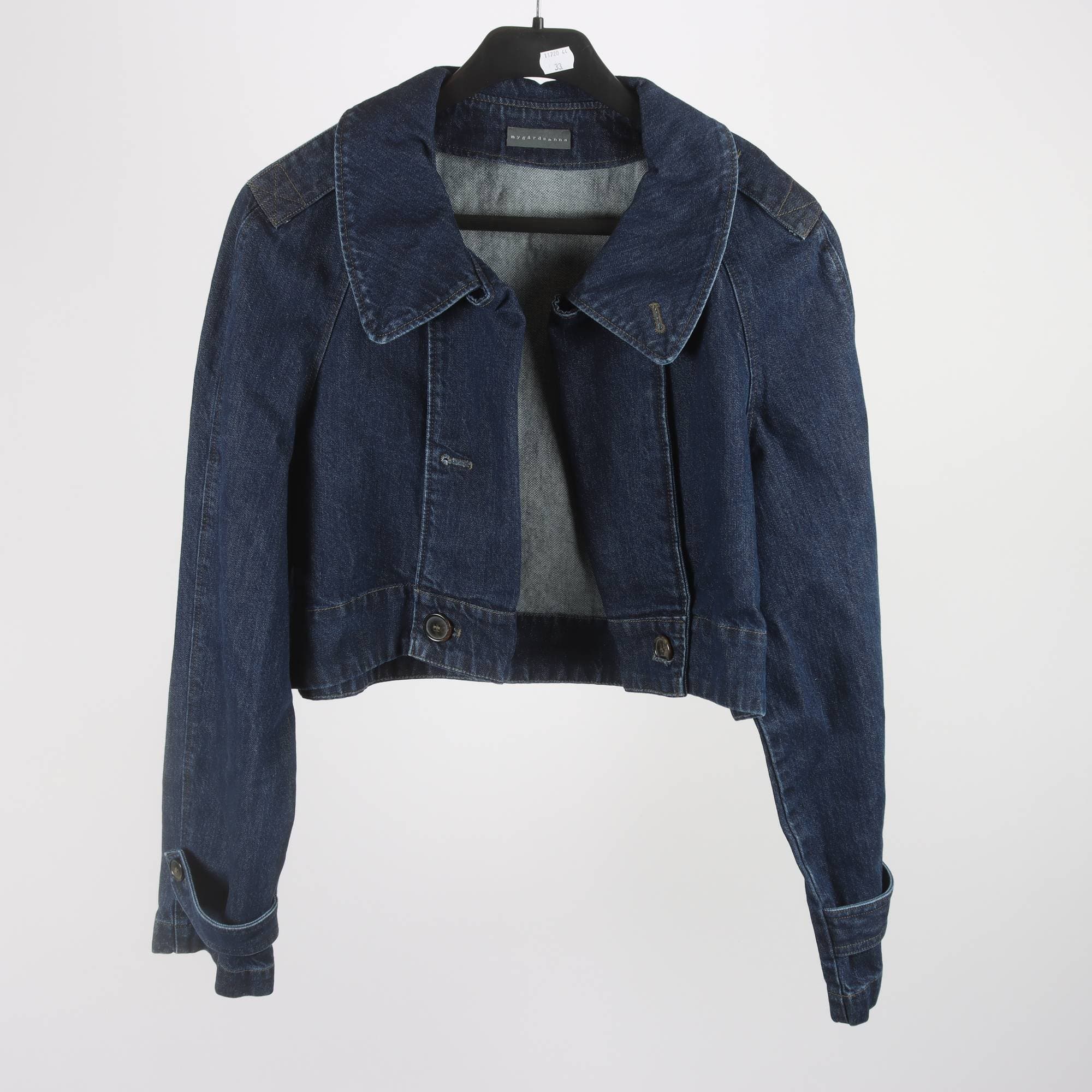 Jeansjacka, Nygårdsanna, blå, stl. 40