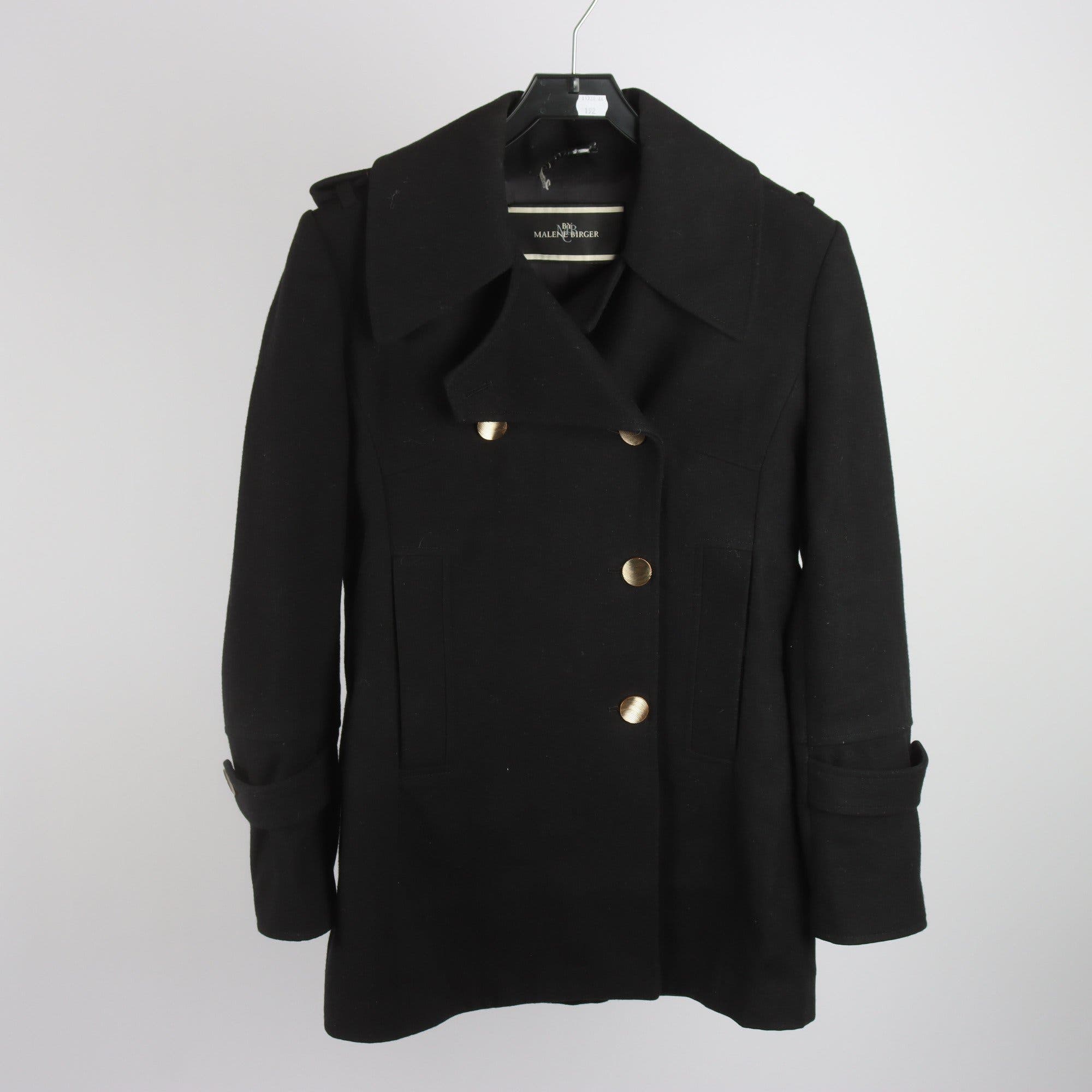 Jacka, By Malene Birger, svart 55% ull, stl. 40