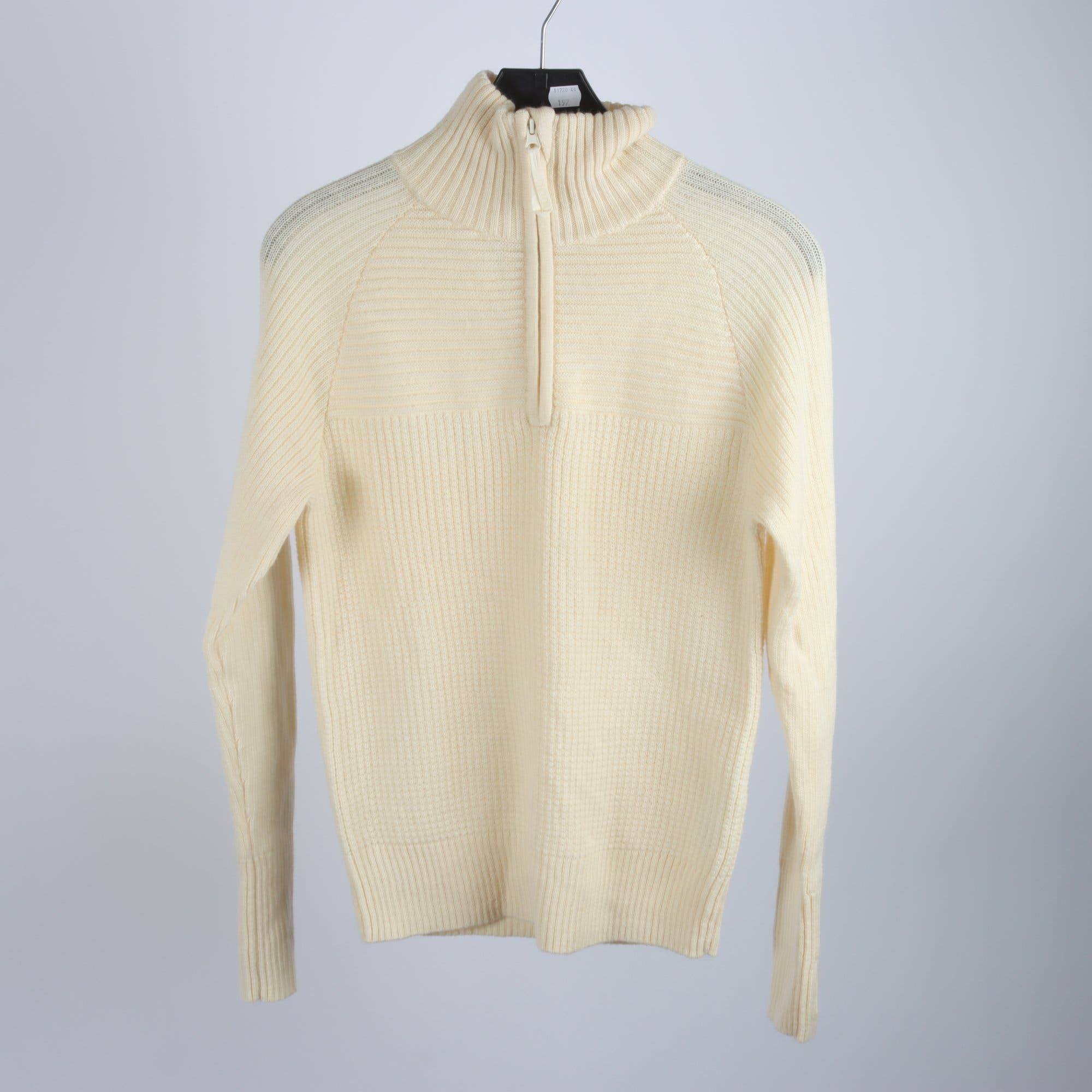 Tröja, Neomondo, offwhite/beige, 100% ull, stl. XS