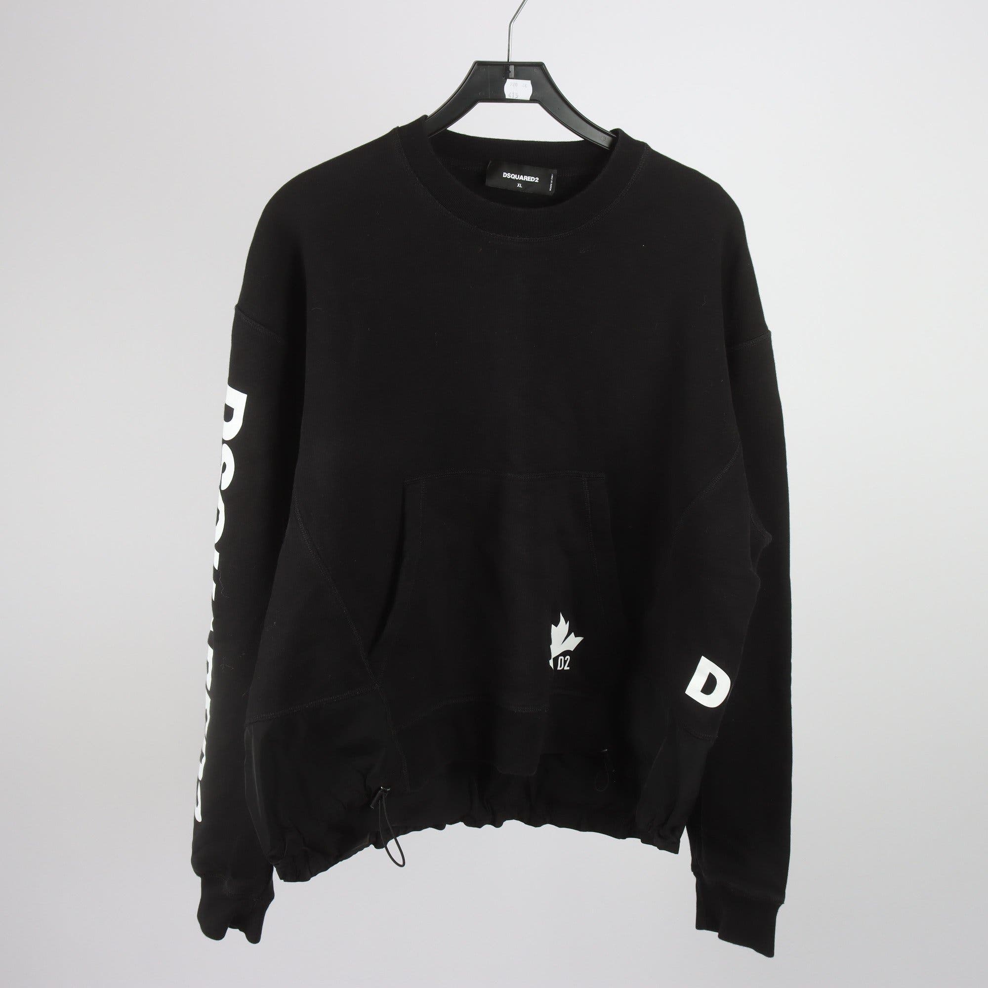 Tröja, Dsquared2, svart, stl. XL