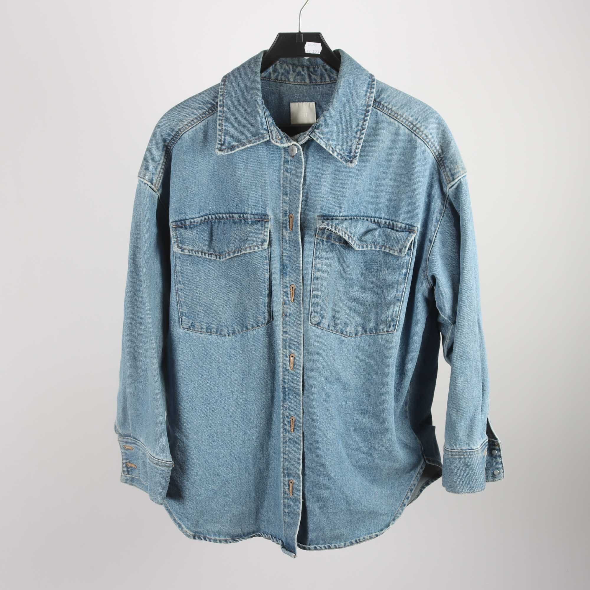 Jeansskjorta, H&M, stl. M