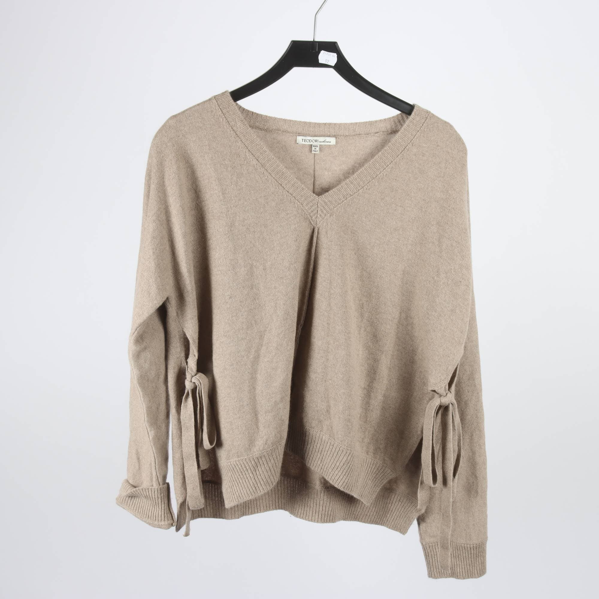 Tröja, Teodori, beige, 100% kashmir, stl. XS