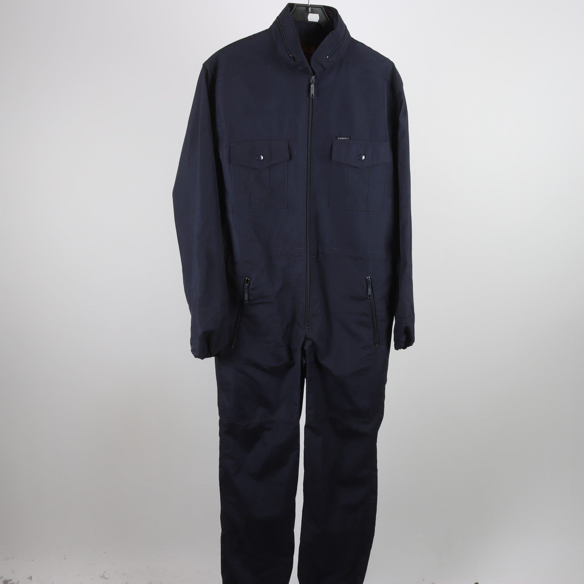 Overall, Campri, blå, stl. L.