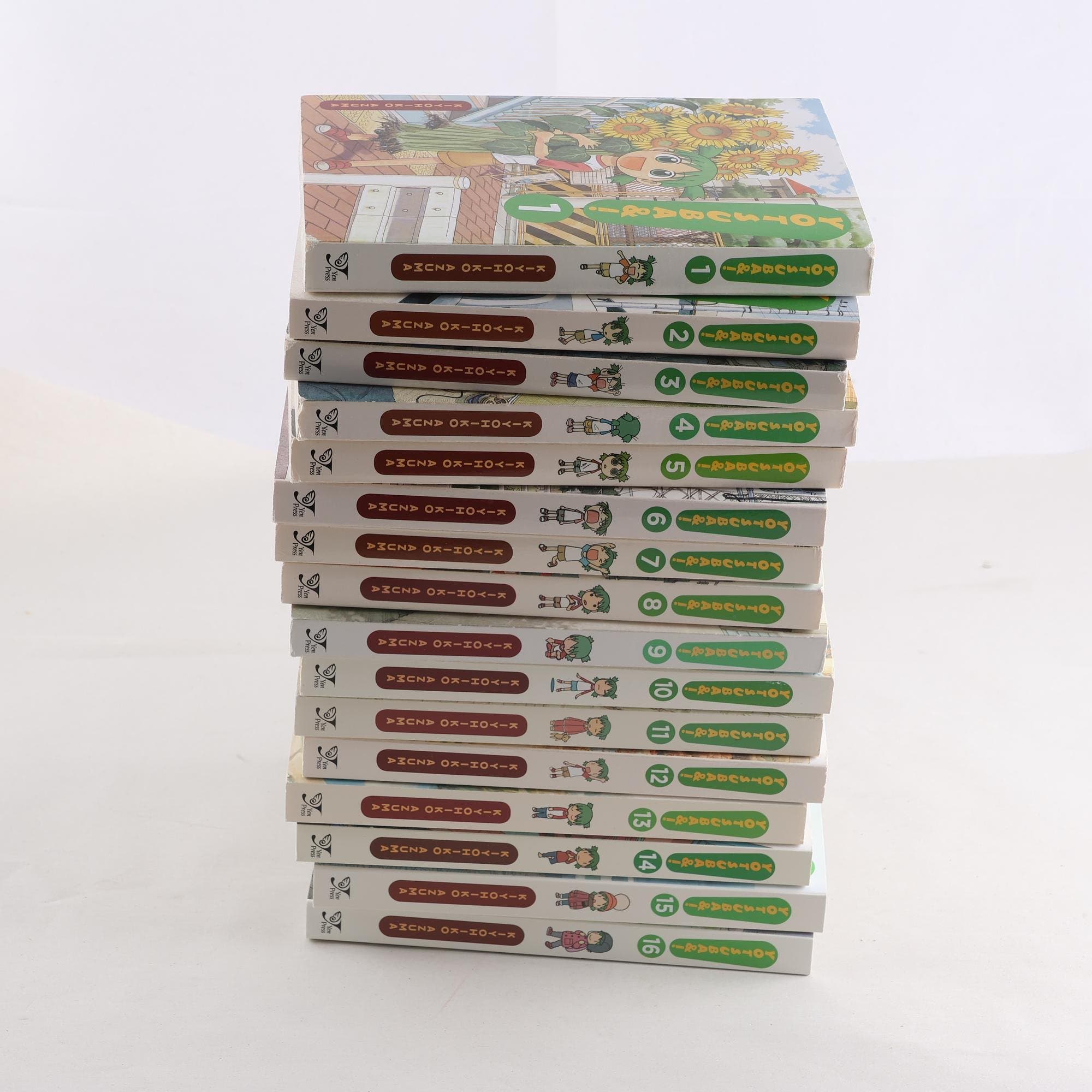 Yotsuba&!, av Kiyohiko Azuma, del 1 – 16 Samfraktas ej