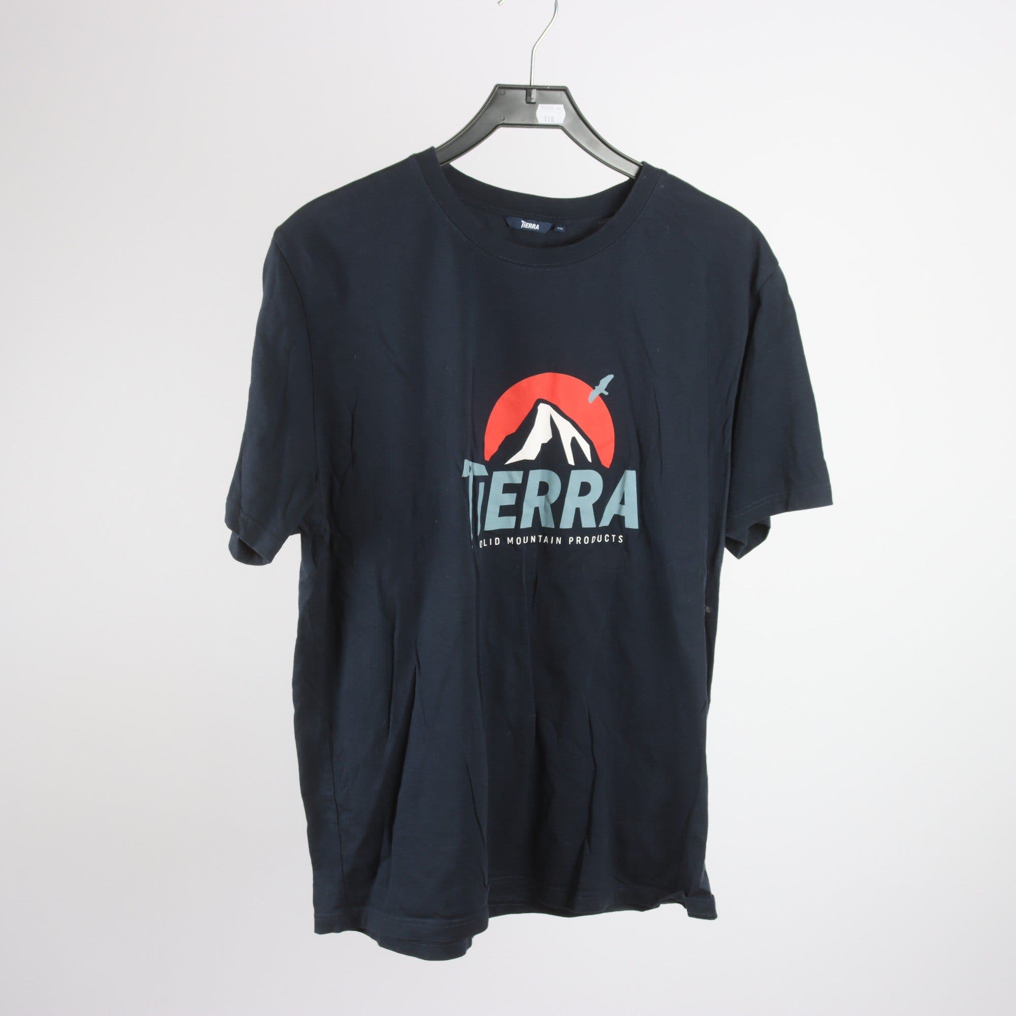 T-shirt, Tierra, blå, stl. XXL