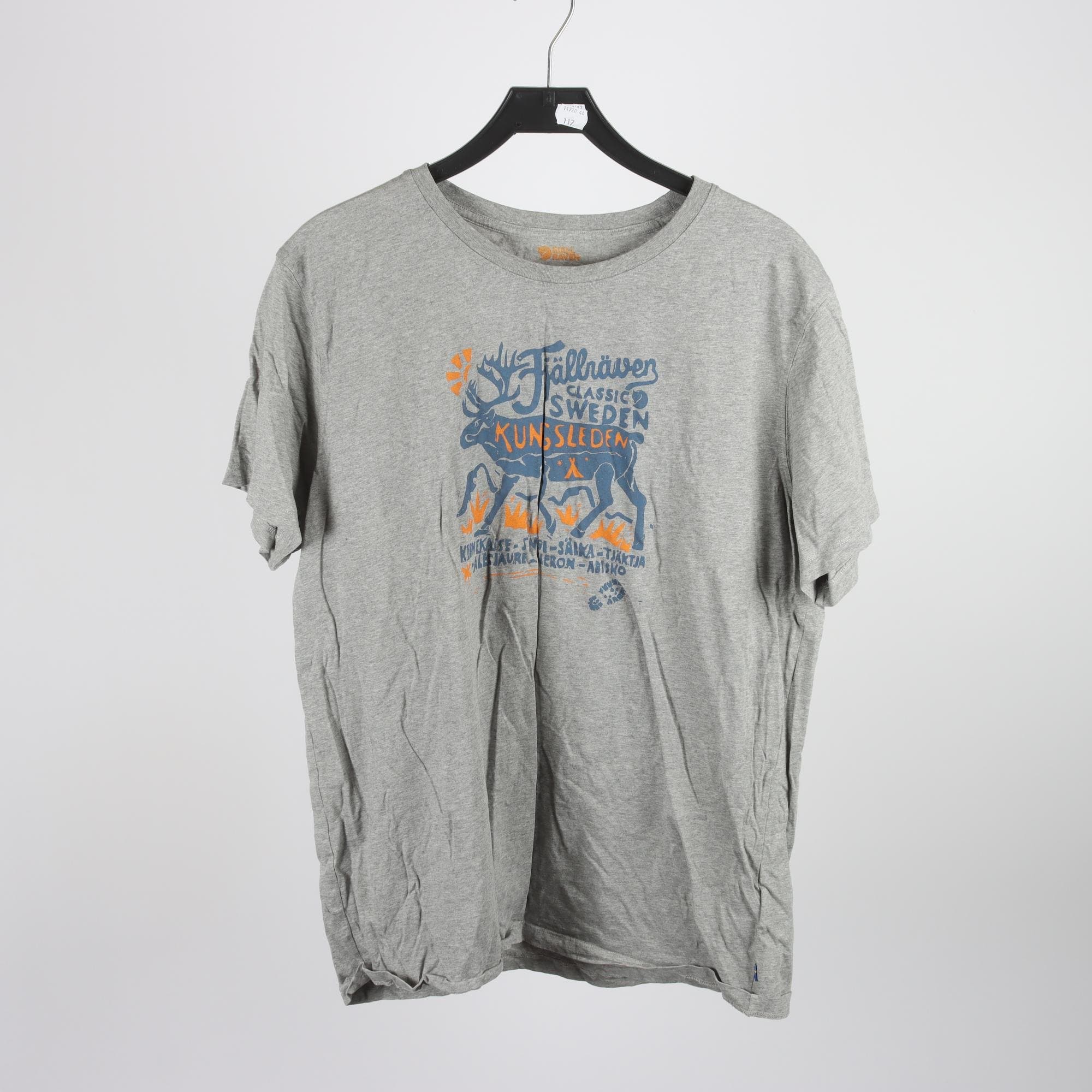 T-shirt, 2-pack, Fjällräven, grå, brun, stl. XXL