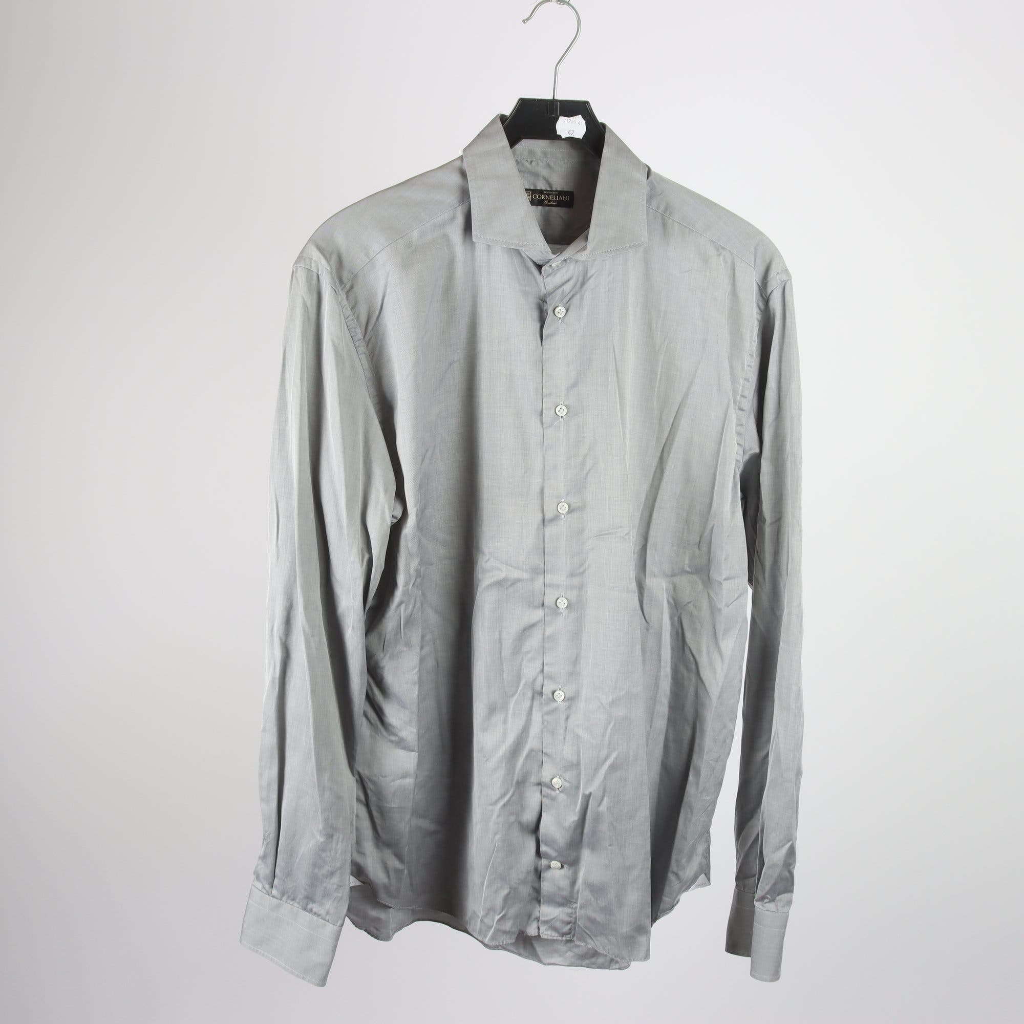 Skjorta, Corneliani, grå, stl ca. L